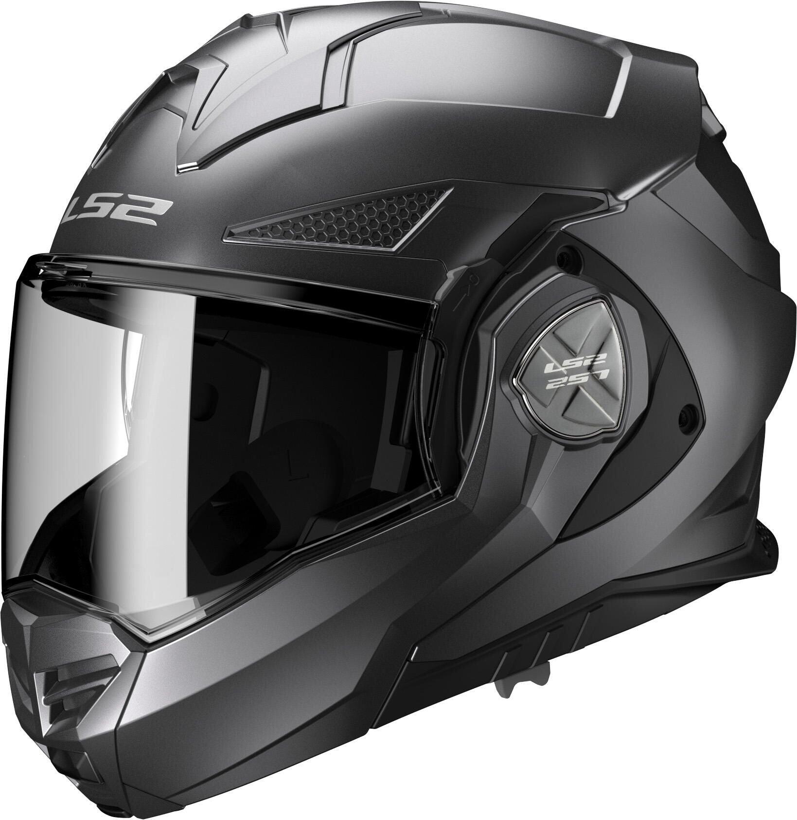 Kask modułowy LS2 FF901 Advant X Solid Matt Titanium 63-64 cm