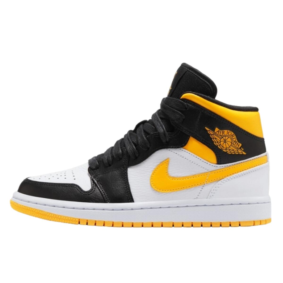 Buty do chodzenia dla dorosłych Air Jordan 1 Mid Laser Orange Black