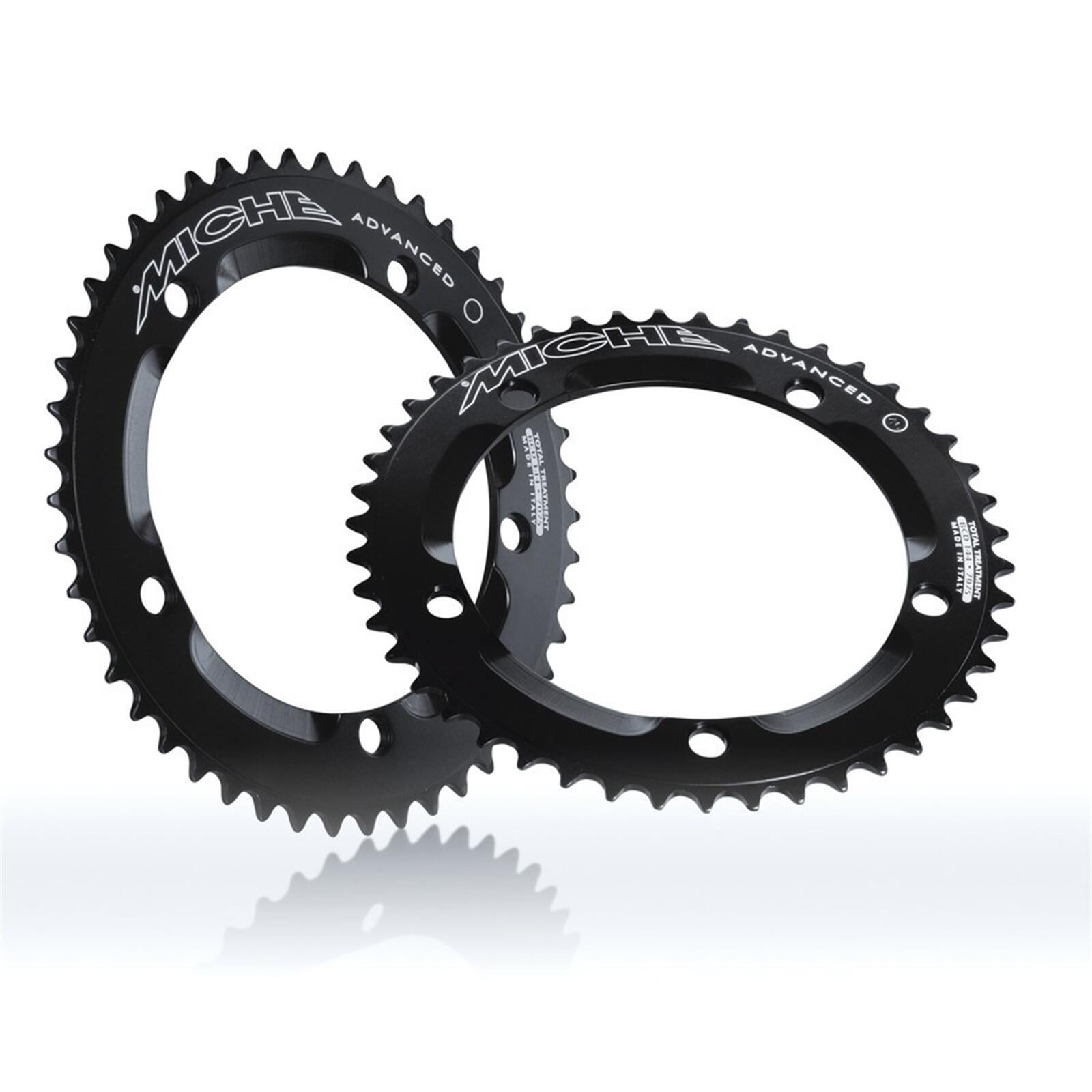 Tarcza Miche 56 zębów Advanced Pista 144 BCD czarna