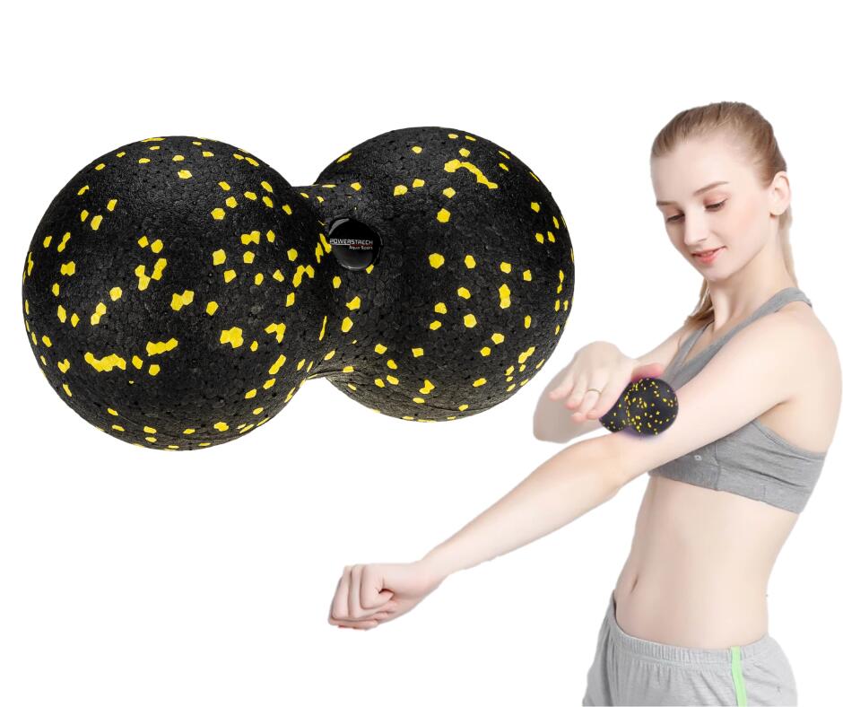 Piłka do masażu roller Aqua-Sport Powerstretch DuoBall