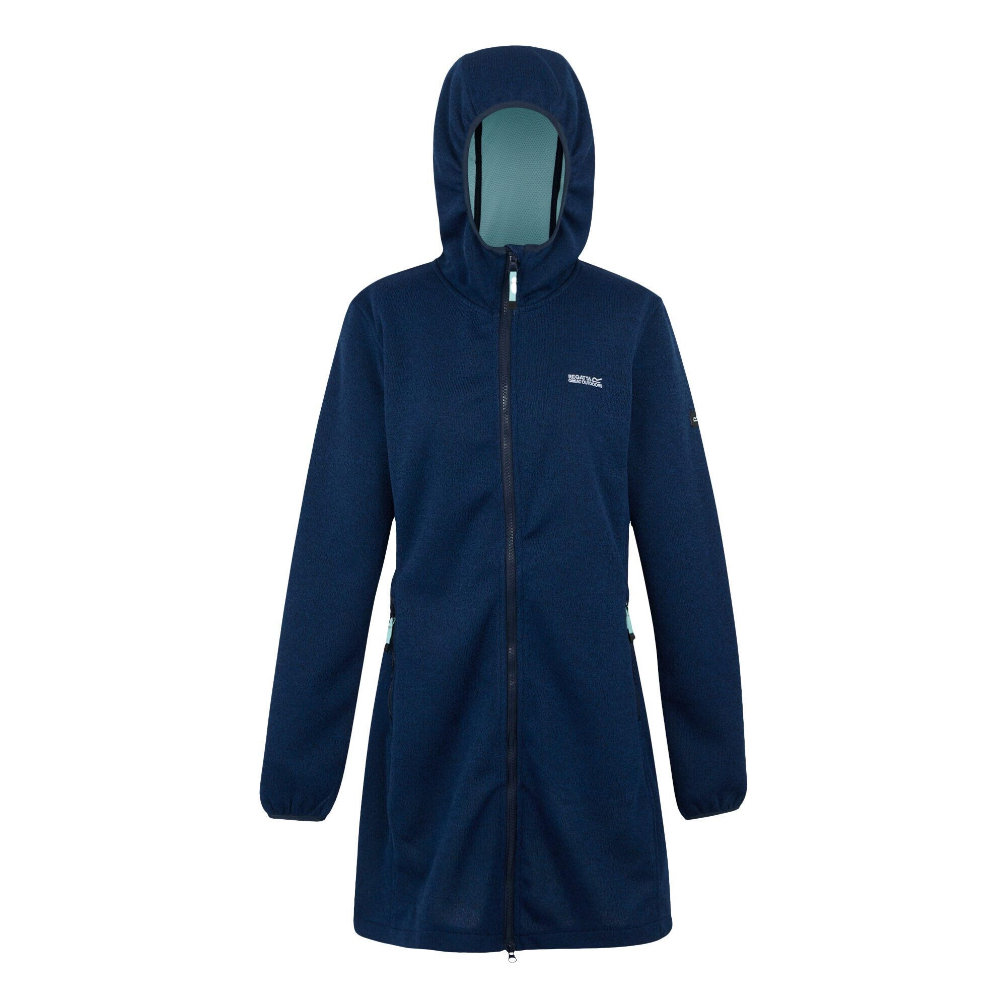Bluza Polarowa Damska Melanżowy Longline Bloomfield