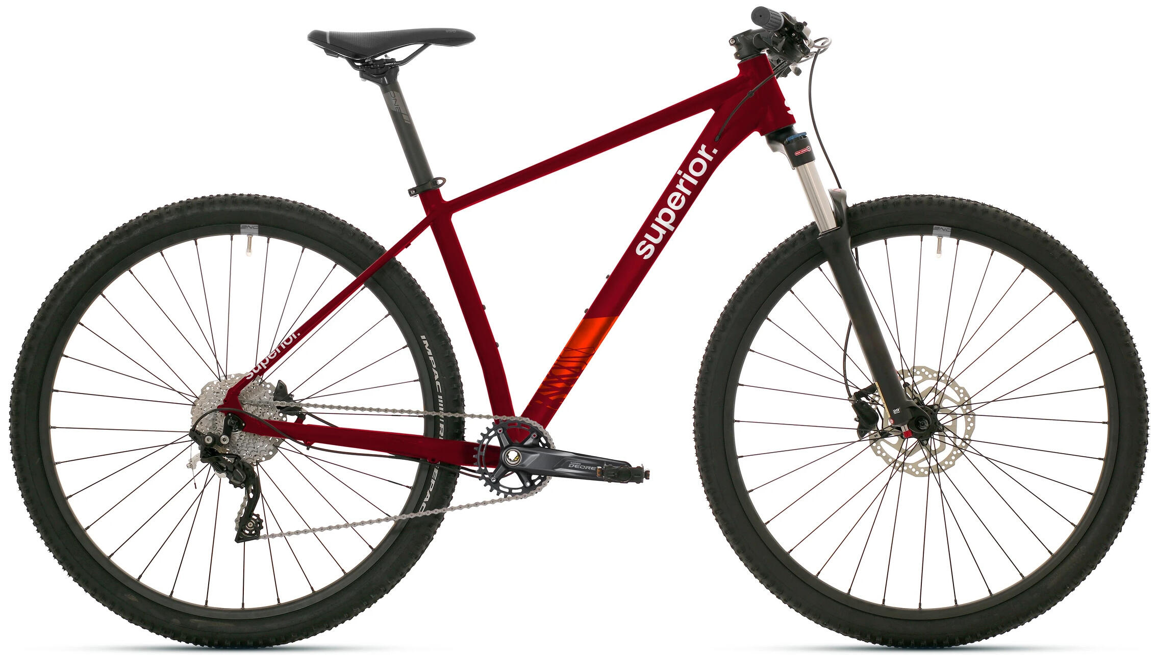 Rower górski MTB Superior XC 6.9 29 18 M Shimano Deore 1x11 dark red