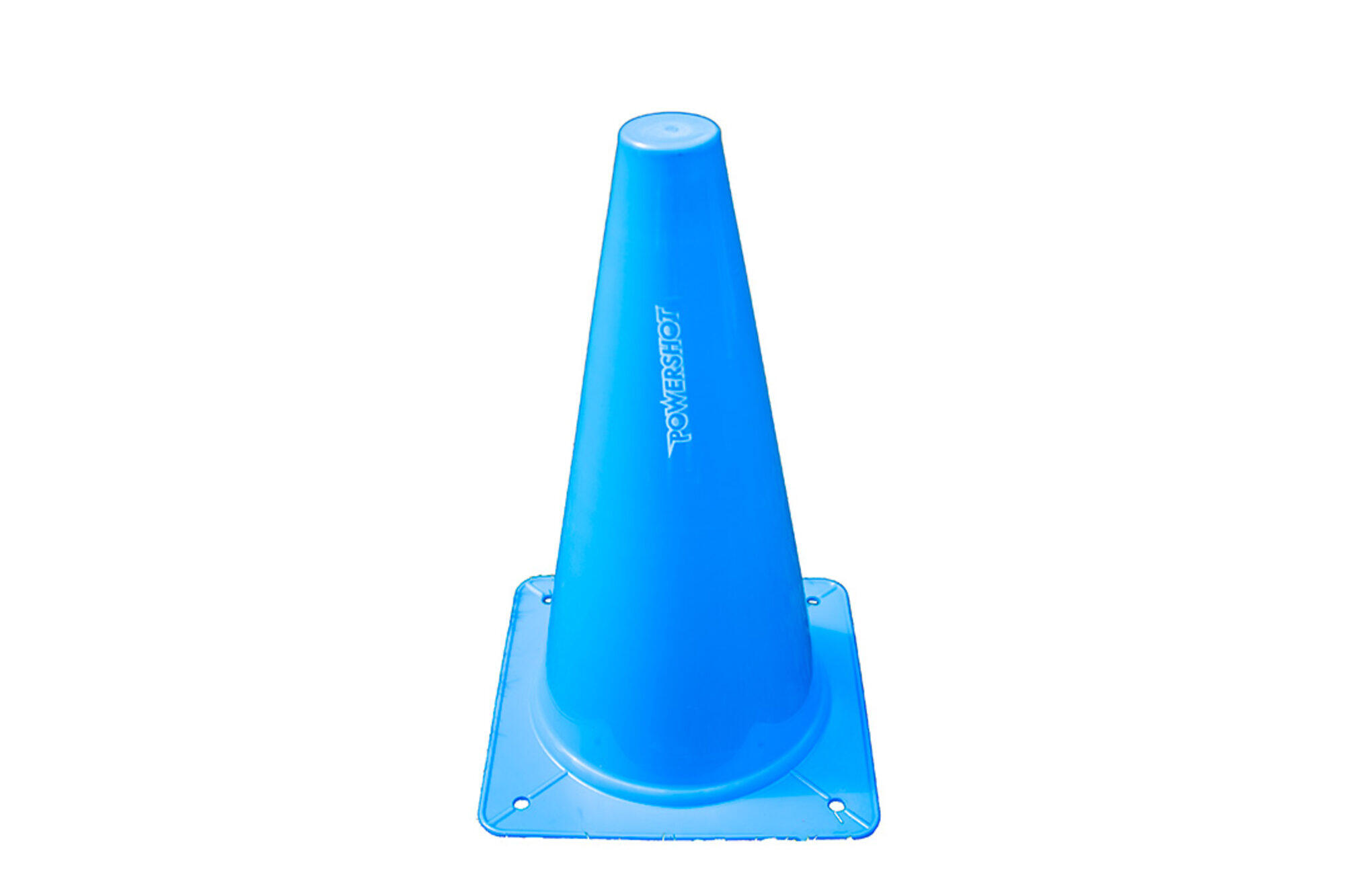 Zestaw 4 stożków granicznych - niebieski 30 cm