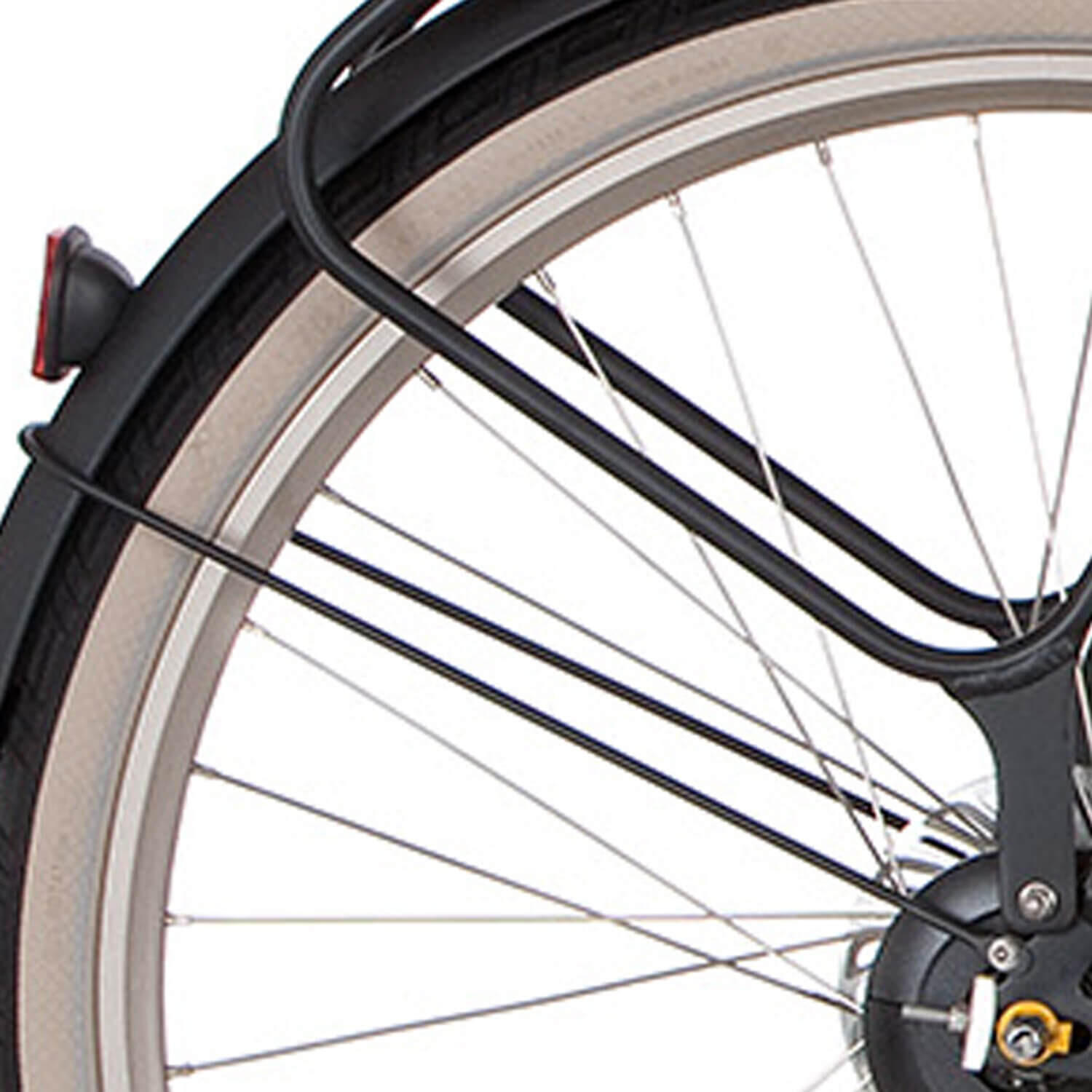 Cortina tylna listwa błotnika 28 E-Yoya Czarny Szafir Mat