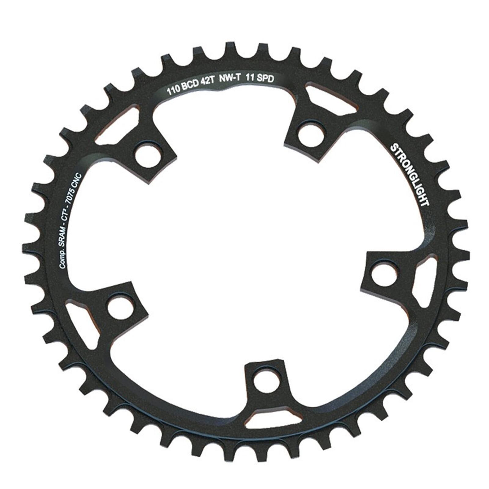 Taca gravel 5 branches Stronglight Sram Ct2 Mono Red Force Rival