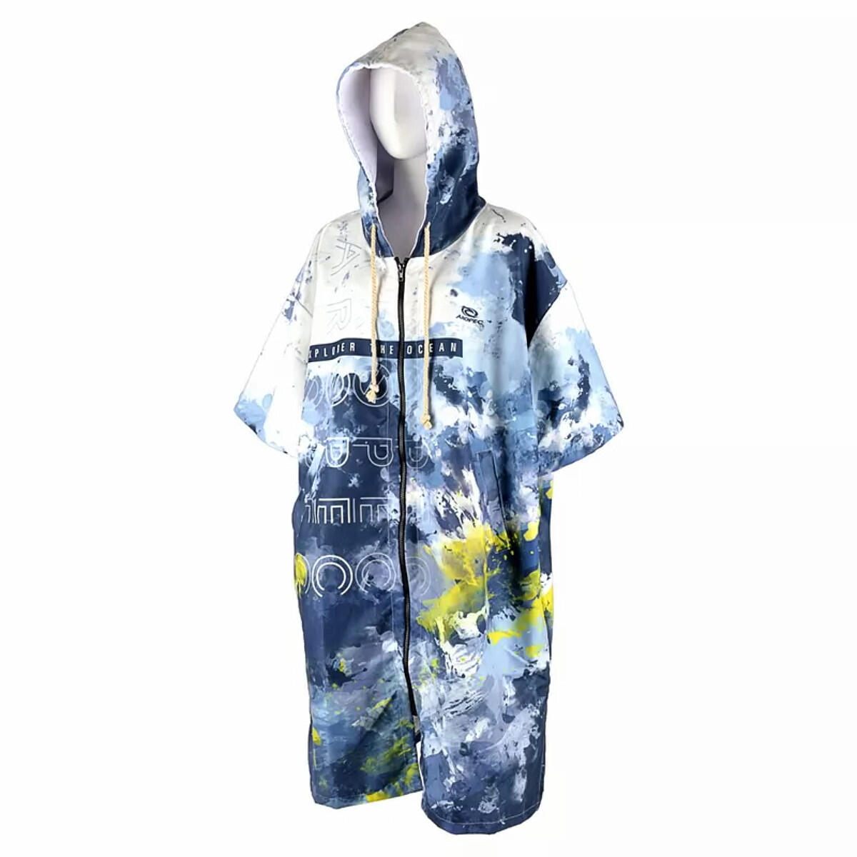 Ponczo ręcznikowe OCEAN na zip