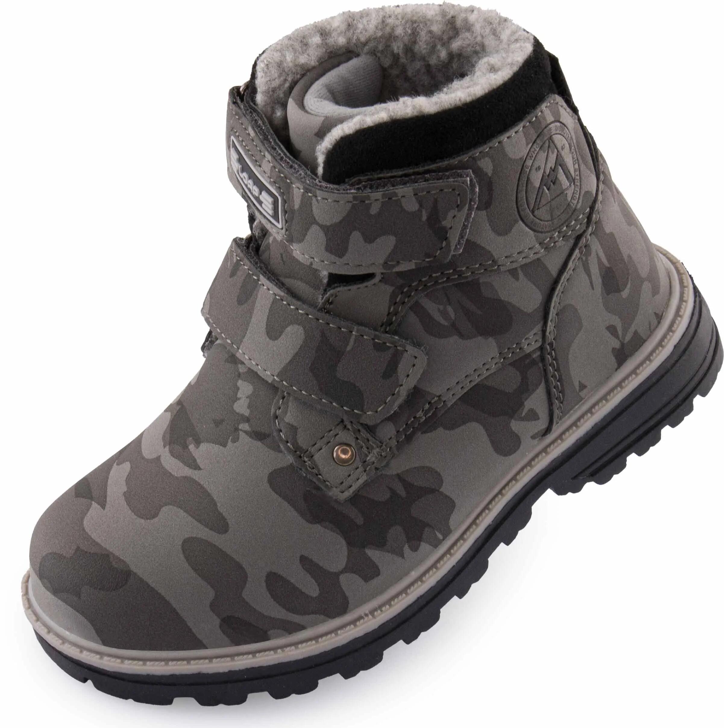 Buty zimowe dziecięce Loap Sonor szare
