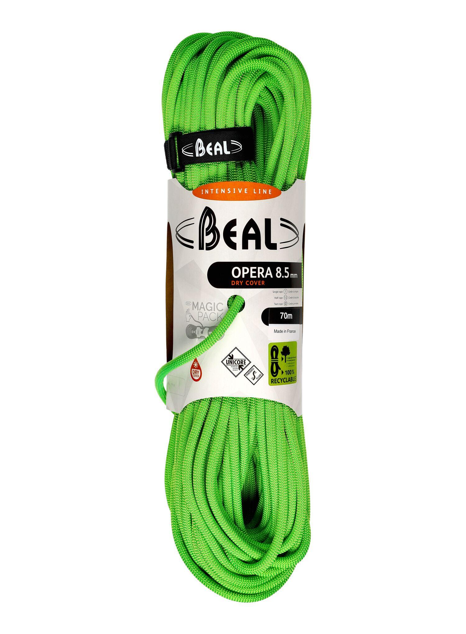 Lina wspinaczkowa Beal Opera 8,5 mm 70 m Unicore Dry Cover