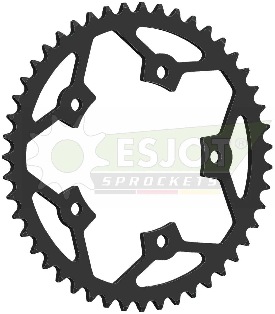 ESJOT koło łańcuchowe 520 45 zębów stal czarne
