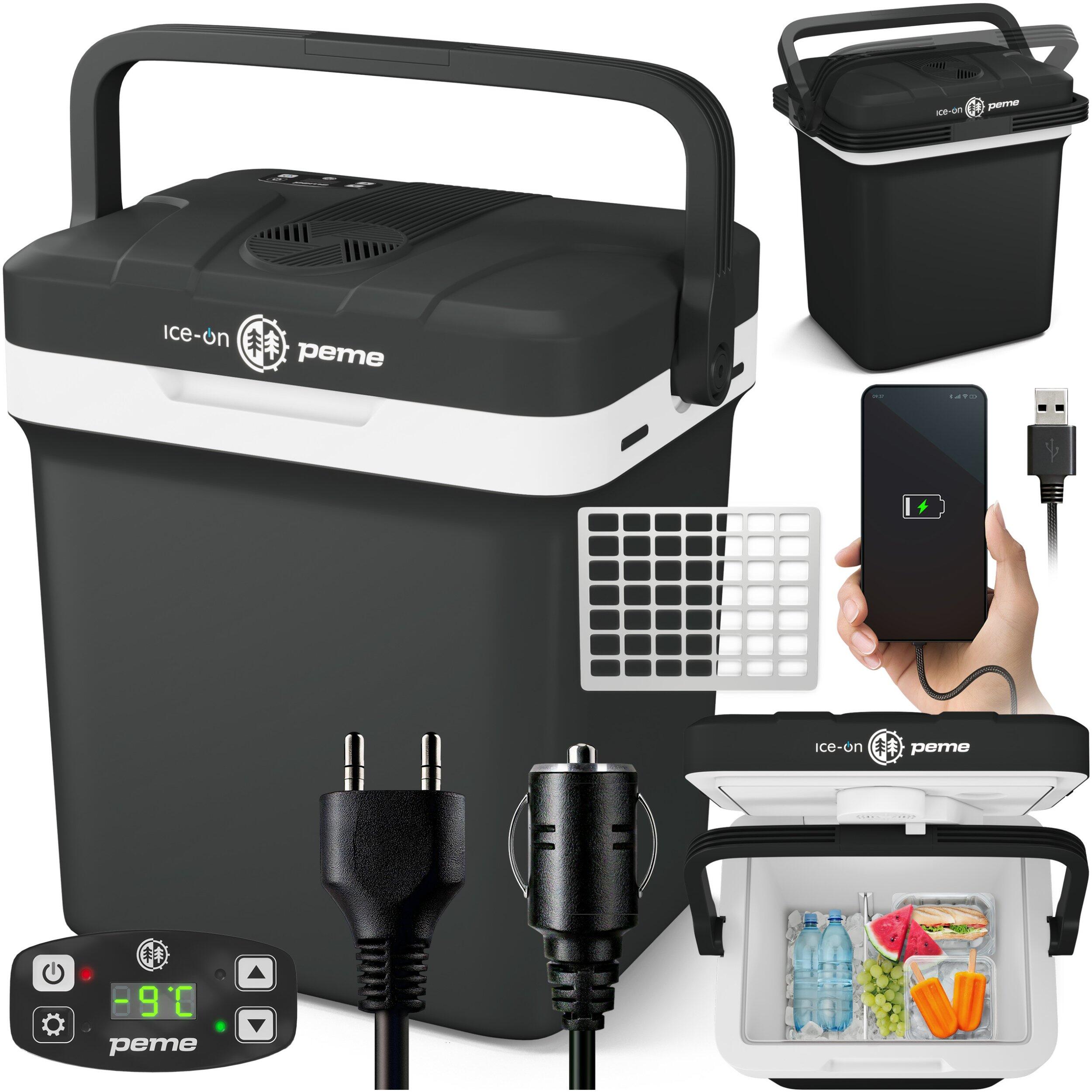 Lodówka turystyczna kempingowa przenośna samochodowa Ice-on 23L 12/230v kemping