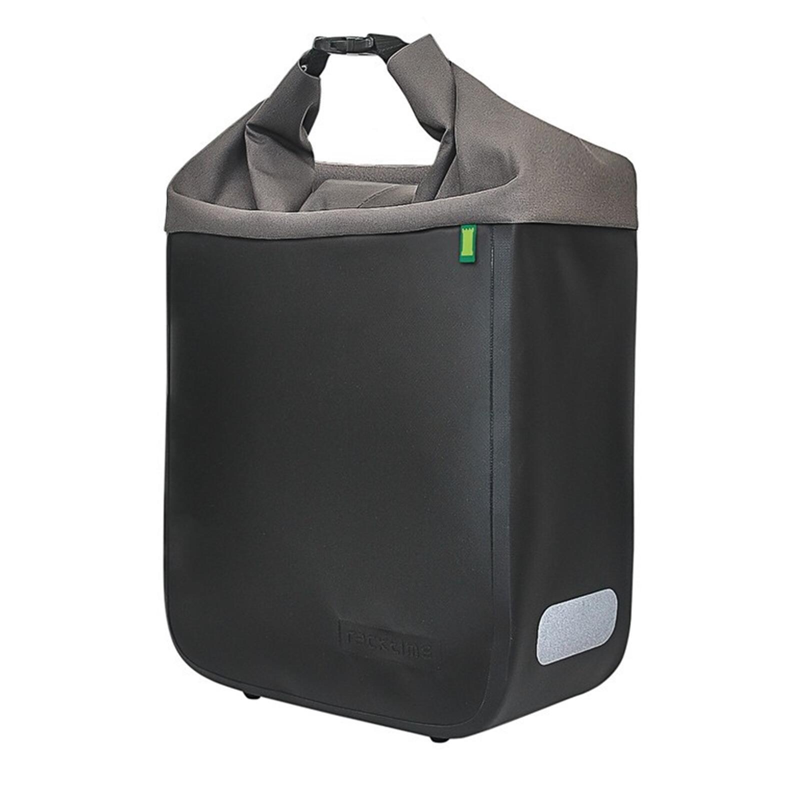 Racktime Donna sakwa pojedyncza 15 L onyx czarny/basalt szary
