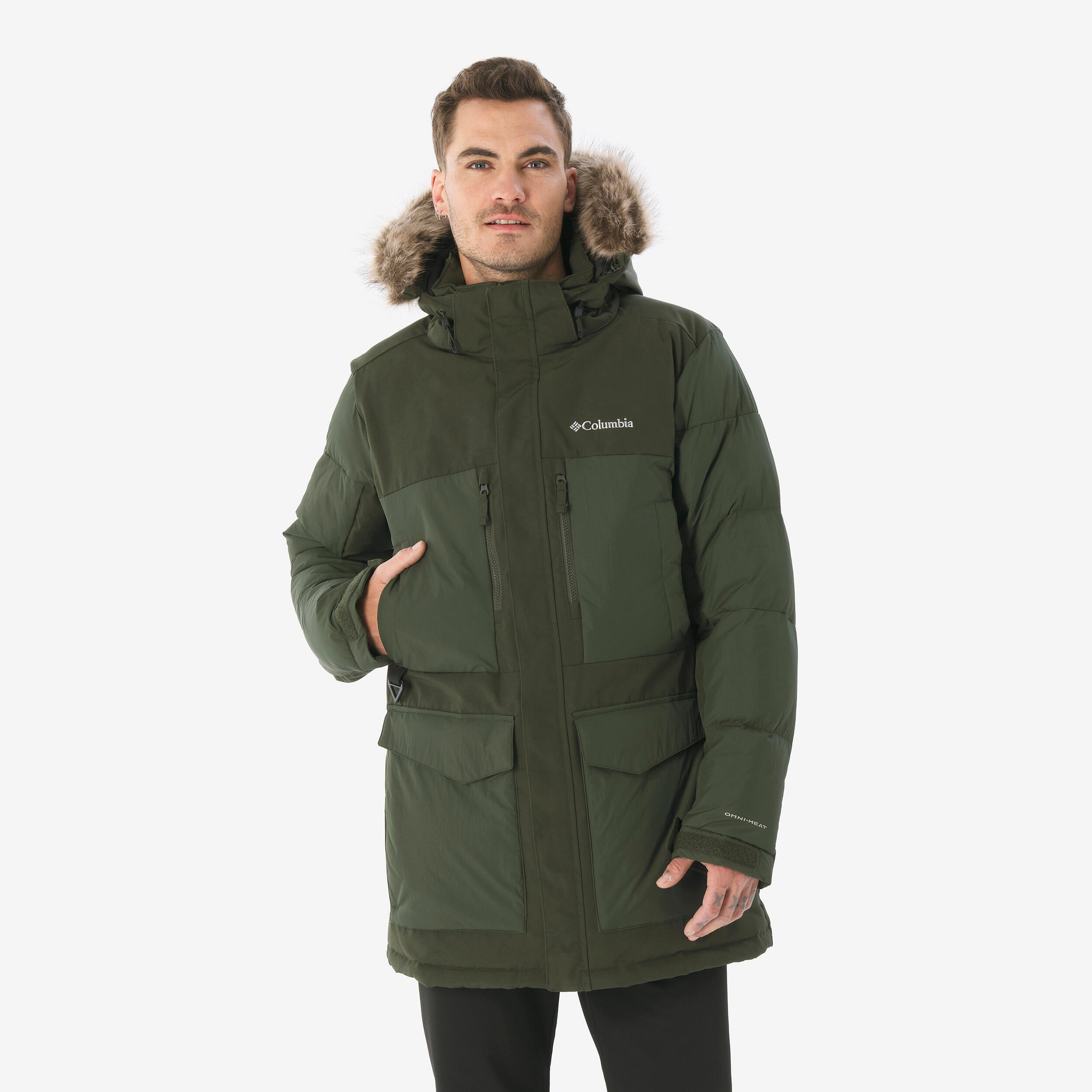 Second Life - Parka turystyczna męska Columbia Peak Fusion - Stan Doskonały