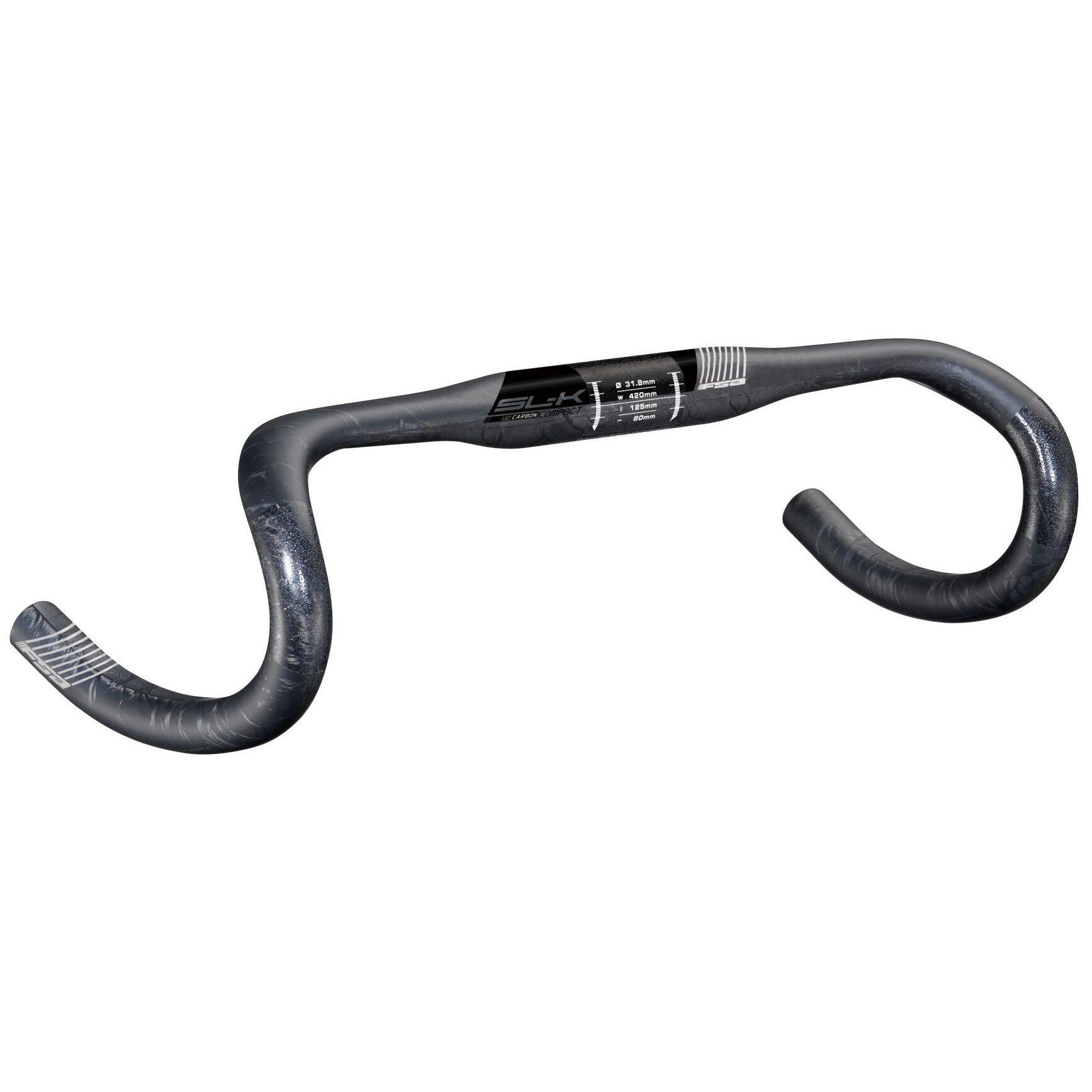 Wieszak FSA SLK compact 44cm carbone 31 8mm Di2 ACR gris