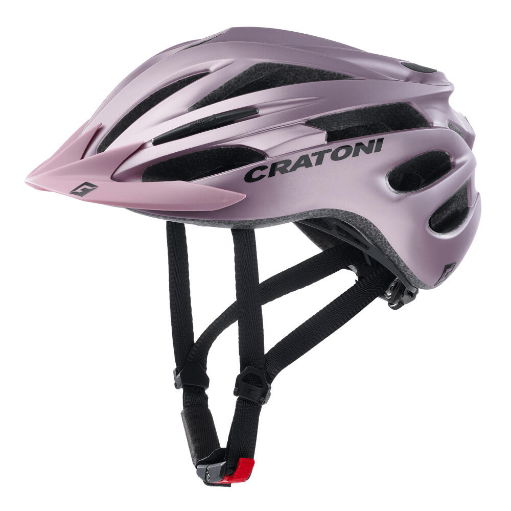 Kask rowerowy Pacer, fioletowy metaliczny
