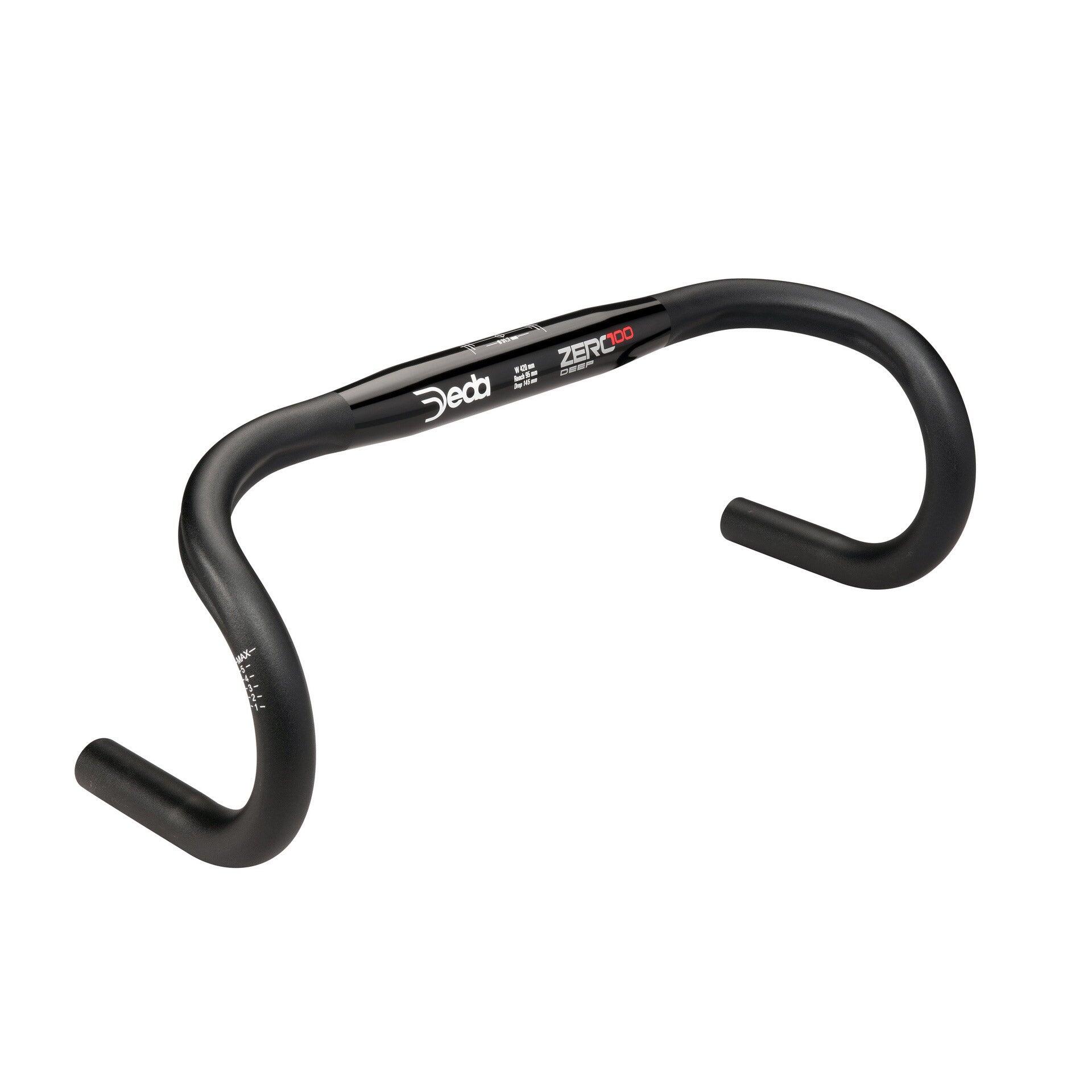 Deda Zero100 Deep kierownica 46 cm aluminium czarna
