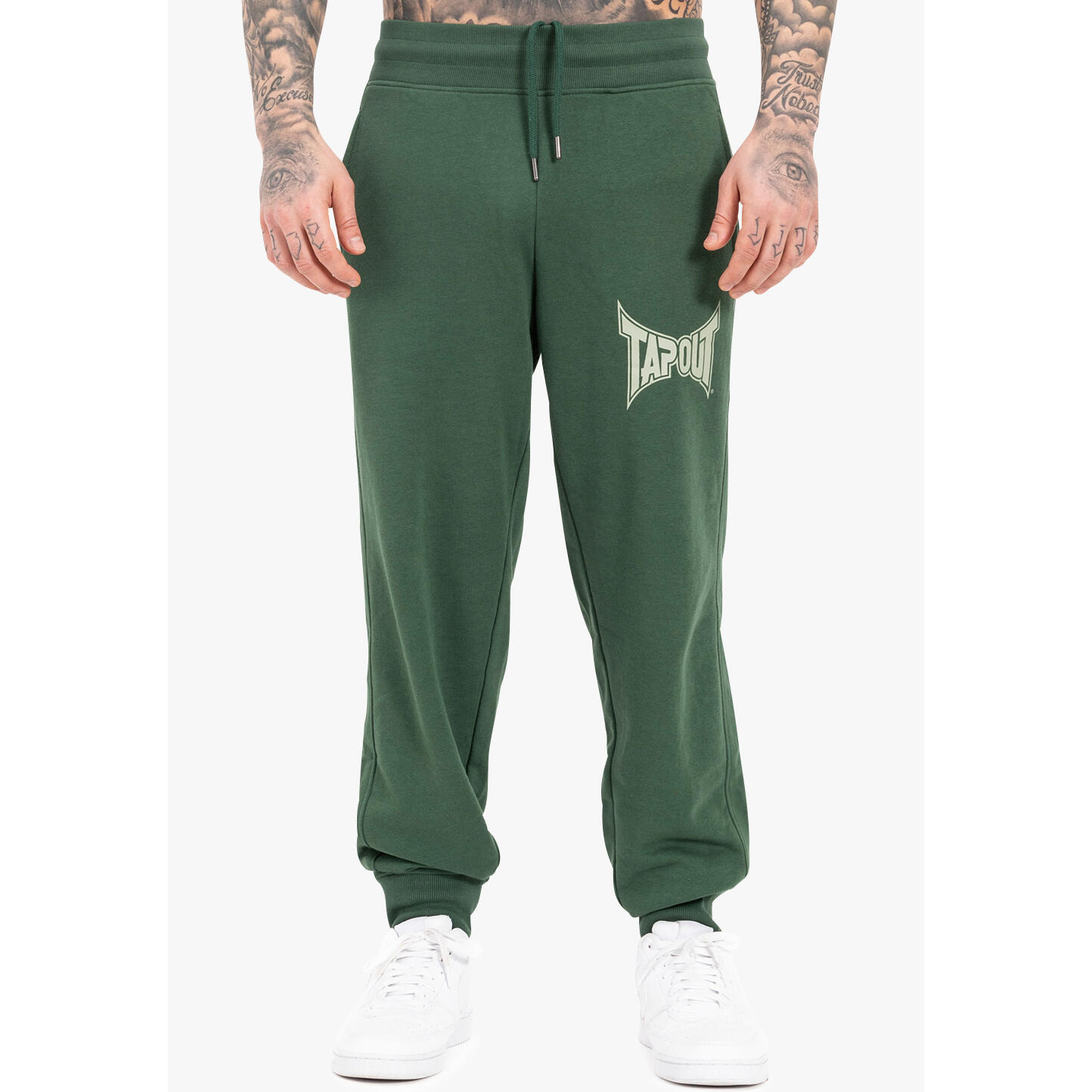 Spodnie dresowe w regularnym kroju Tapout