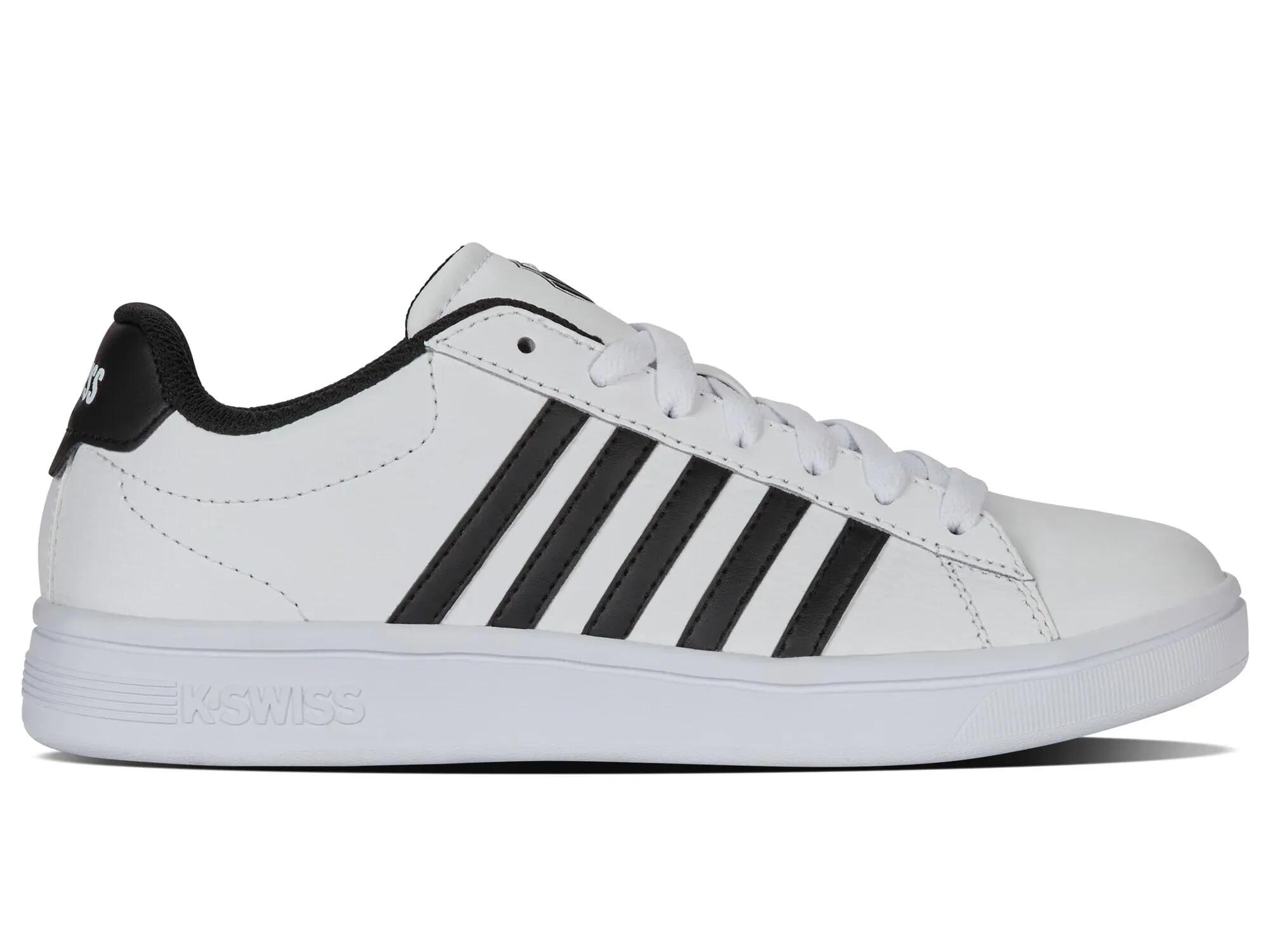 Męskie sneakersy K-Swiss COURT TIEBREAK II WHITE/BLACK/WHITE-M (04413-191-M)