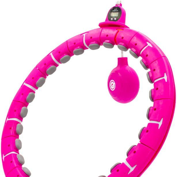 Hula hoop Enero Fit z obciążeniem i licznikiem 110cm