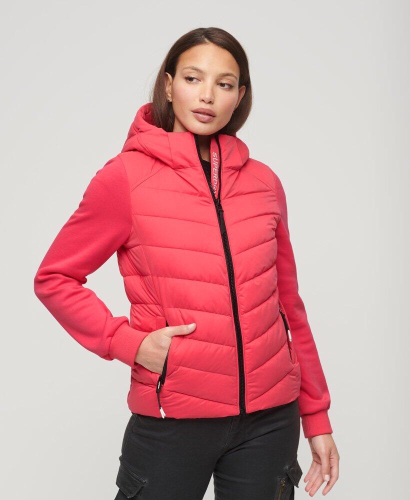 Kurtka hybrydowa z kapturem Storm od SUPERDRY