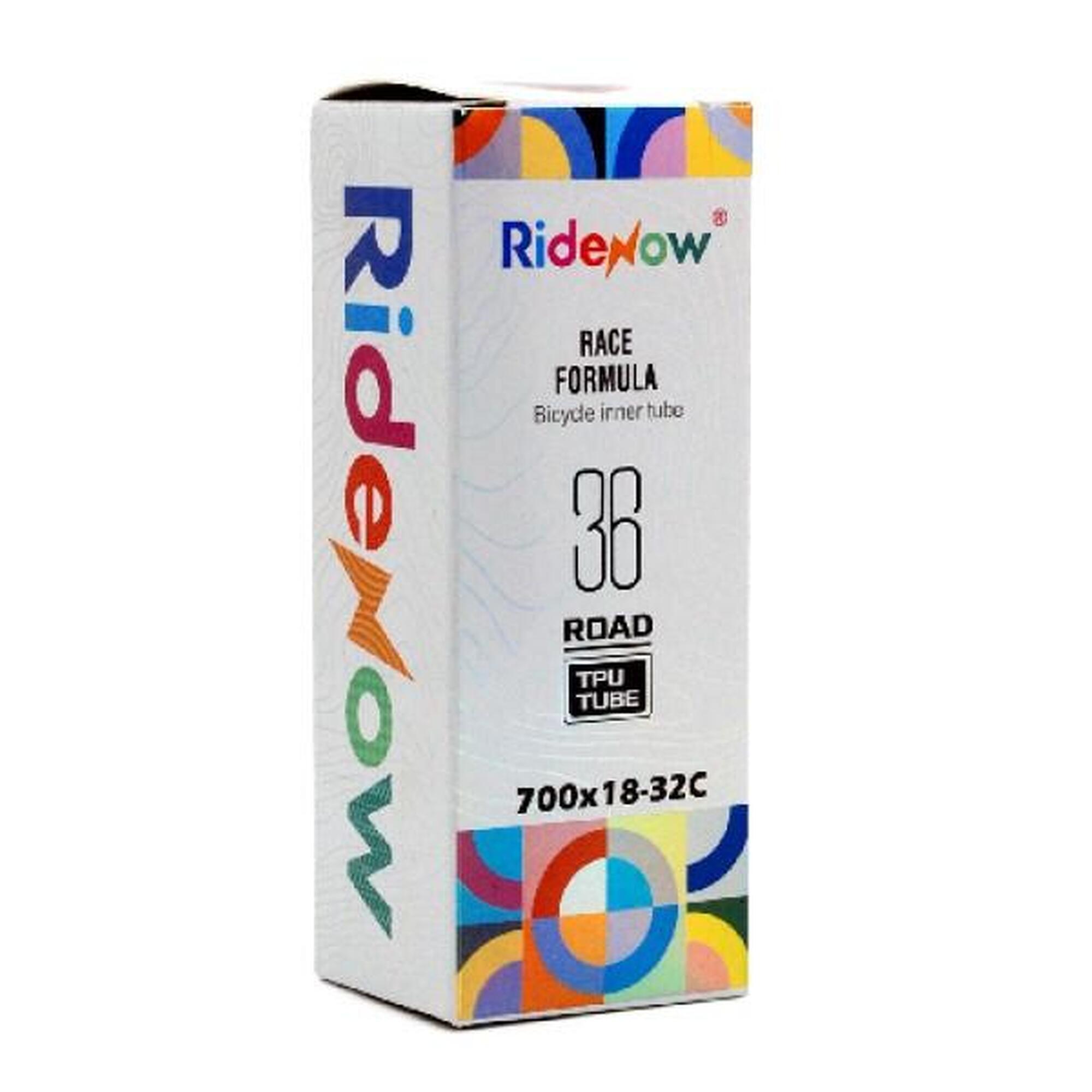 Dętka TPU RideNow Light 36g szosa 700/18-32C wentyl 65mm ALU