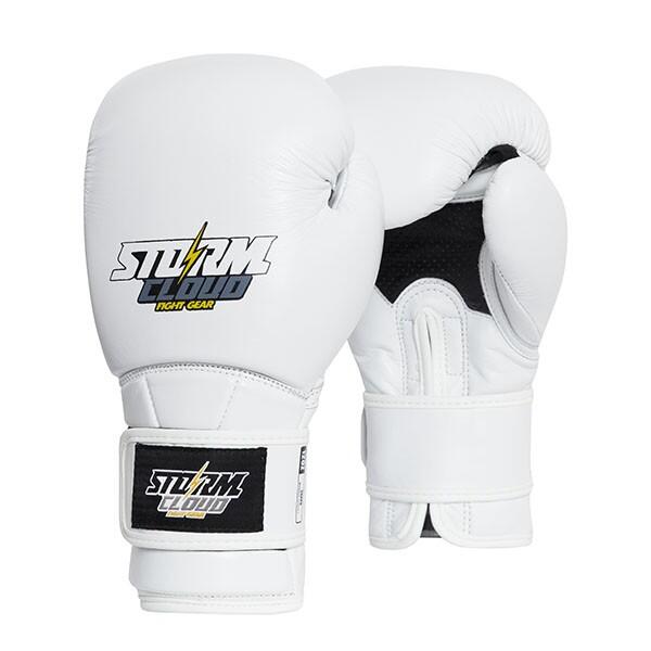 Rękawice bokserskie StormCloud Sharq 3 Białe 14oz