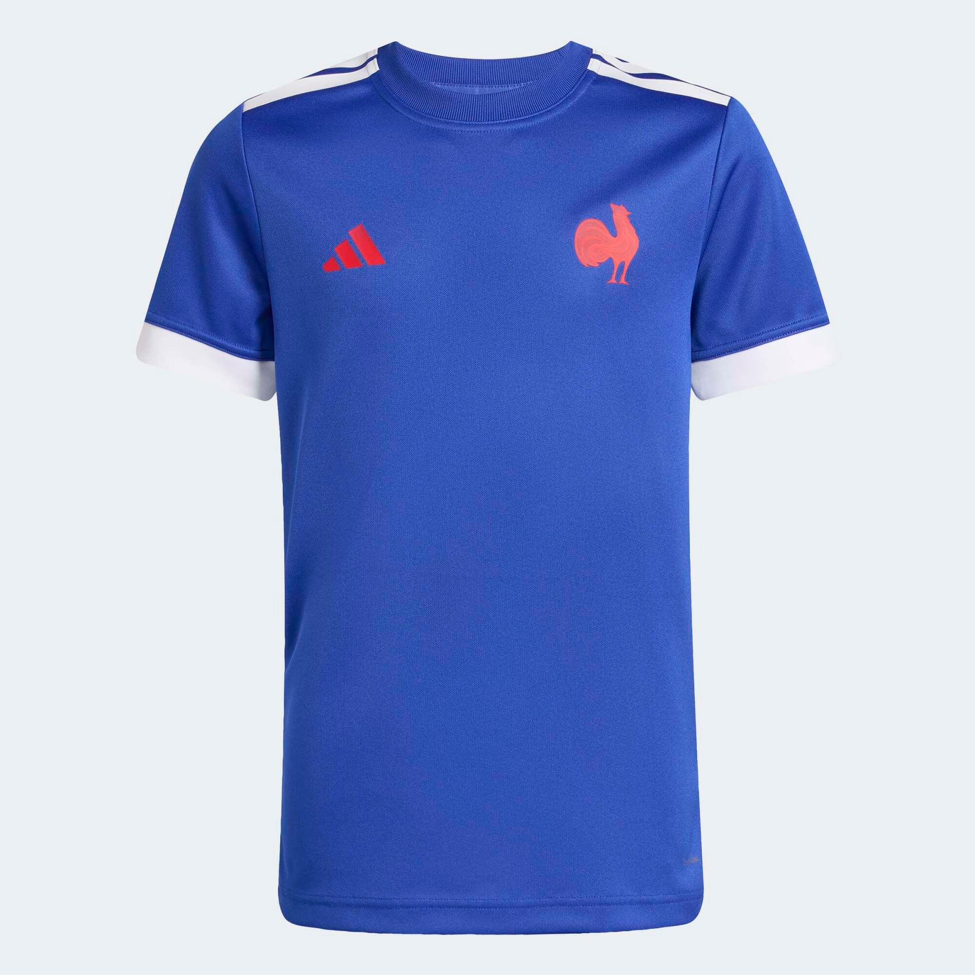 Koszulka do rugby ADIDAS Reprezentacja Rugby XV de France 25/26 na rozgrzewkę