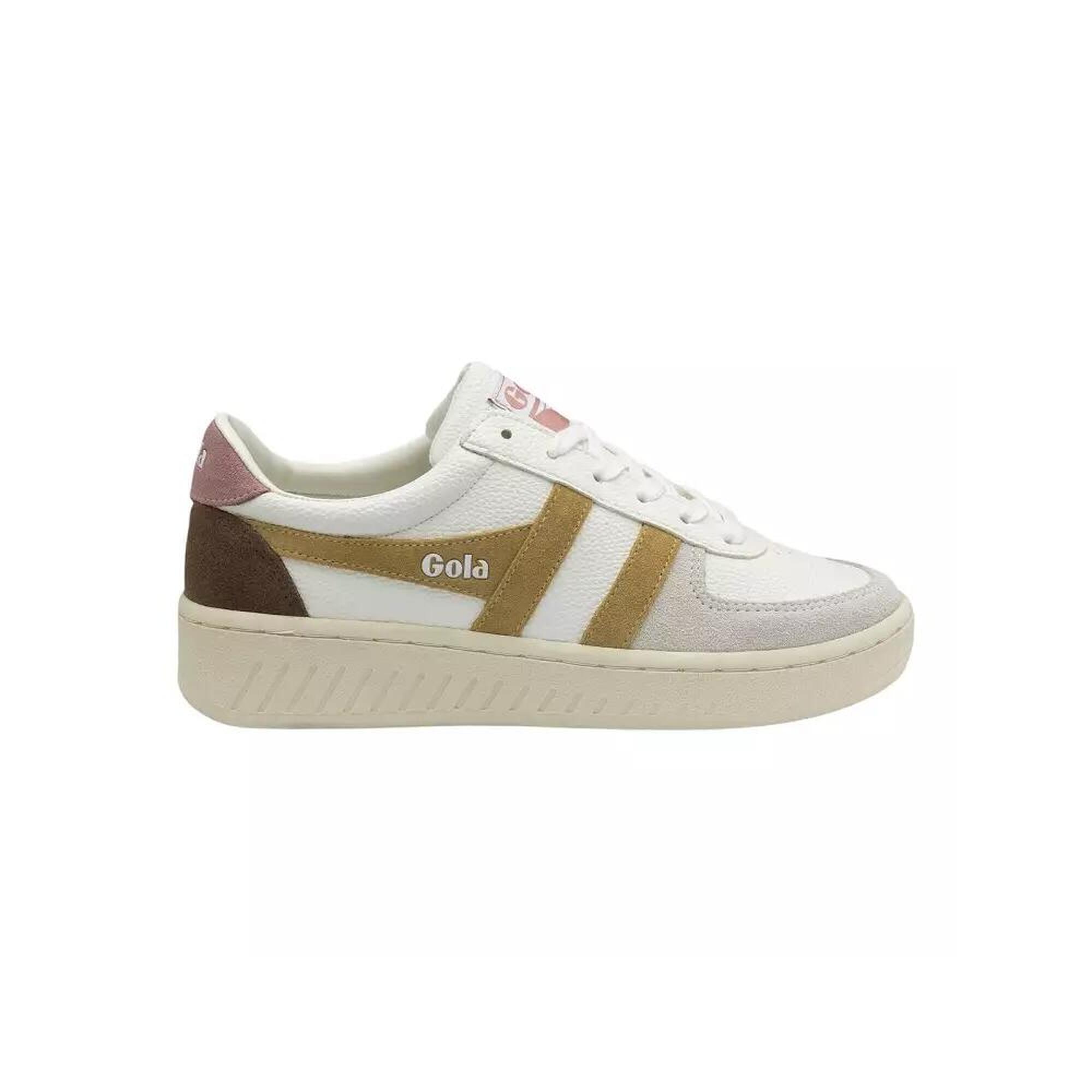 Baskets Femme Baskets Gola GRANDSLAM TRIDENT Blanc Blanc Gola