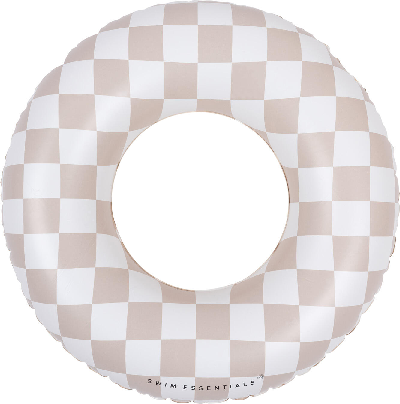 Swim Essentials Swim Ring - Beige - Checkmate
