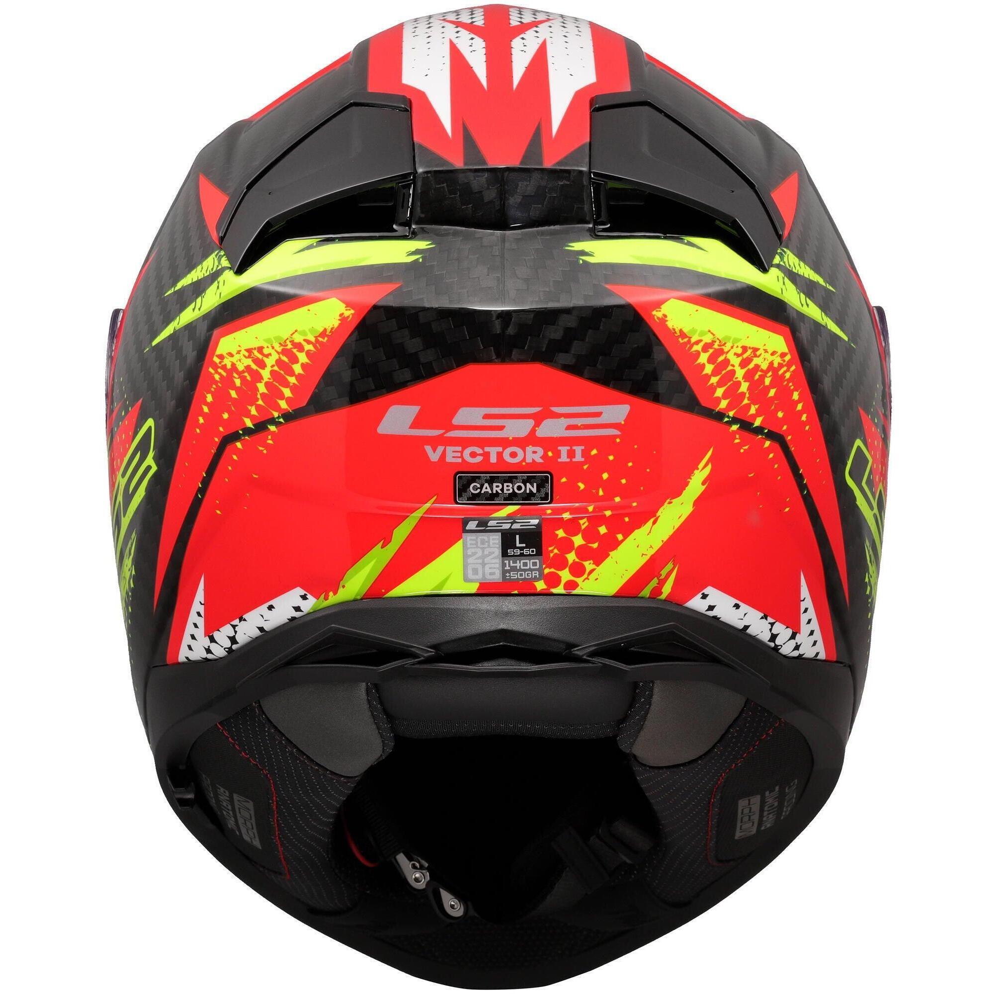 Kask integralny LS2 FF811 Vector II Carbon Tantic XXL