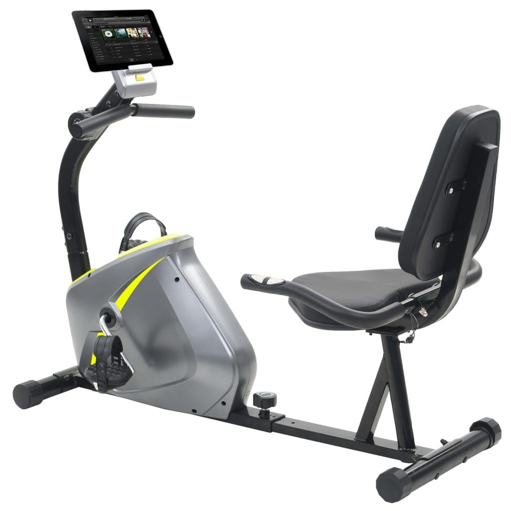 VidaXL Rower treningowy magnetyczny z miernikiem tętna