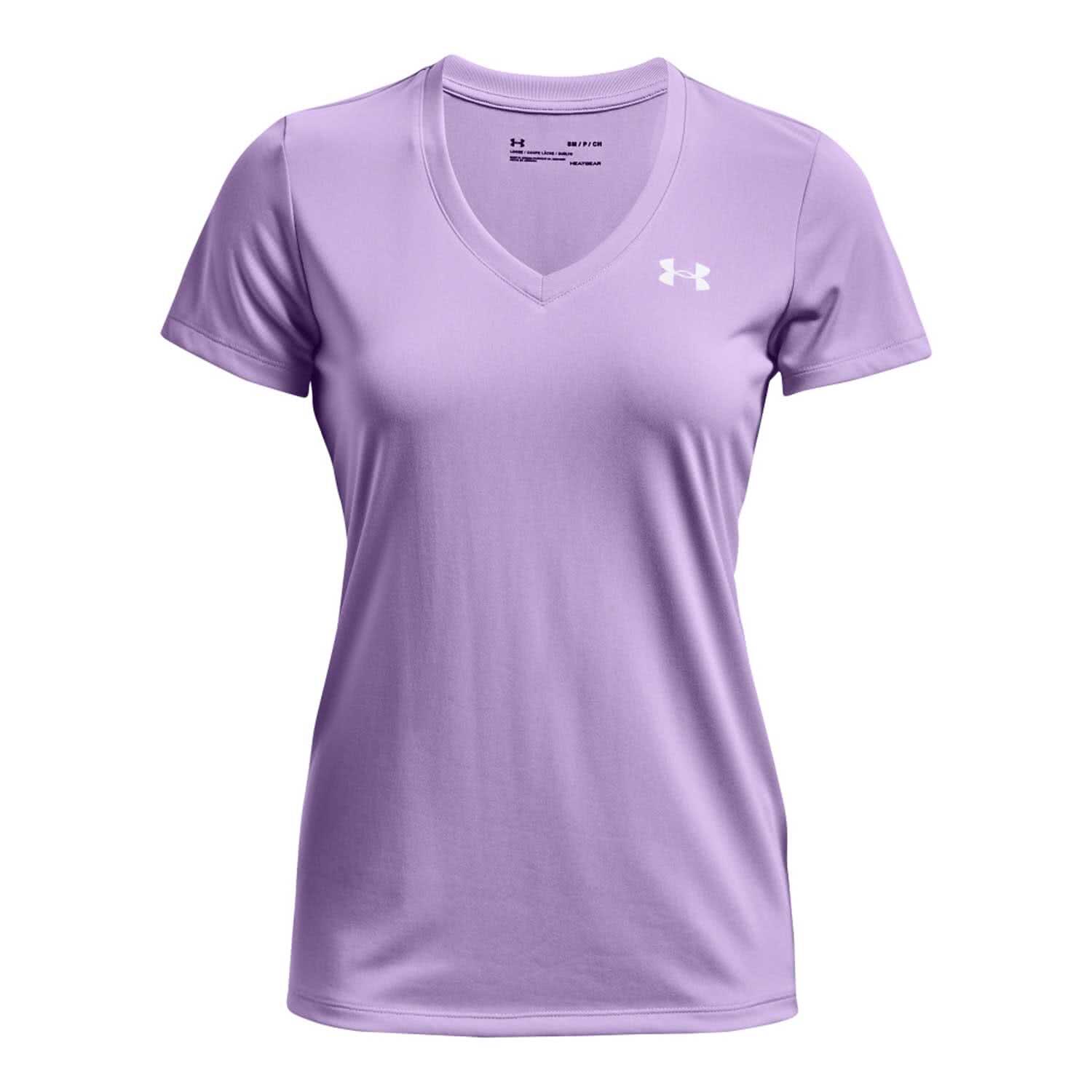 Koszulka z krótkim rękawem Damska Under Armour Tech SSV Szary