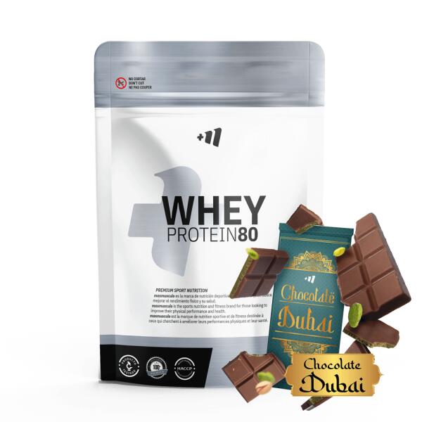 Białko serwatkowe 80 - 500g Czekolada Dubaj MASMUSCULO
