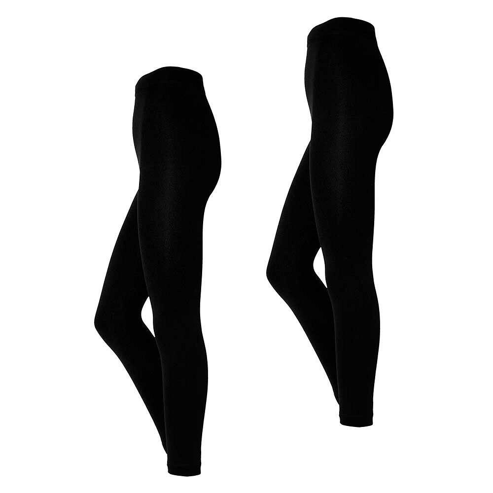 Damskie legginsy termoaktywne Heatkeeper Basic 2-pak czarne