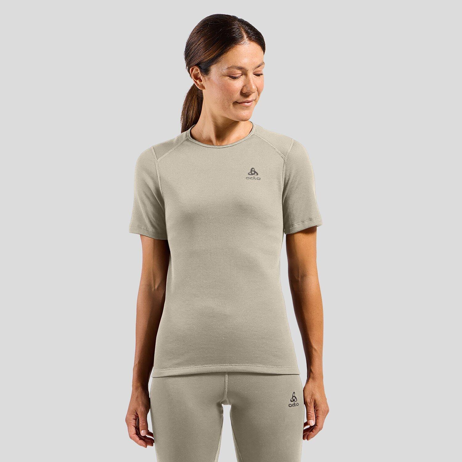 Bielizna termoaktywna z długim rękawem Odlo BL TOP crew neck s/s ACTIVE WARM