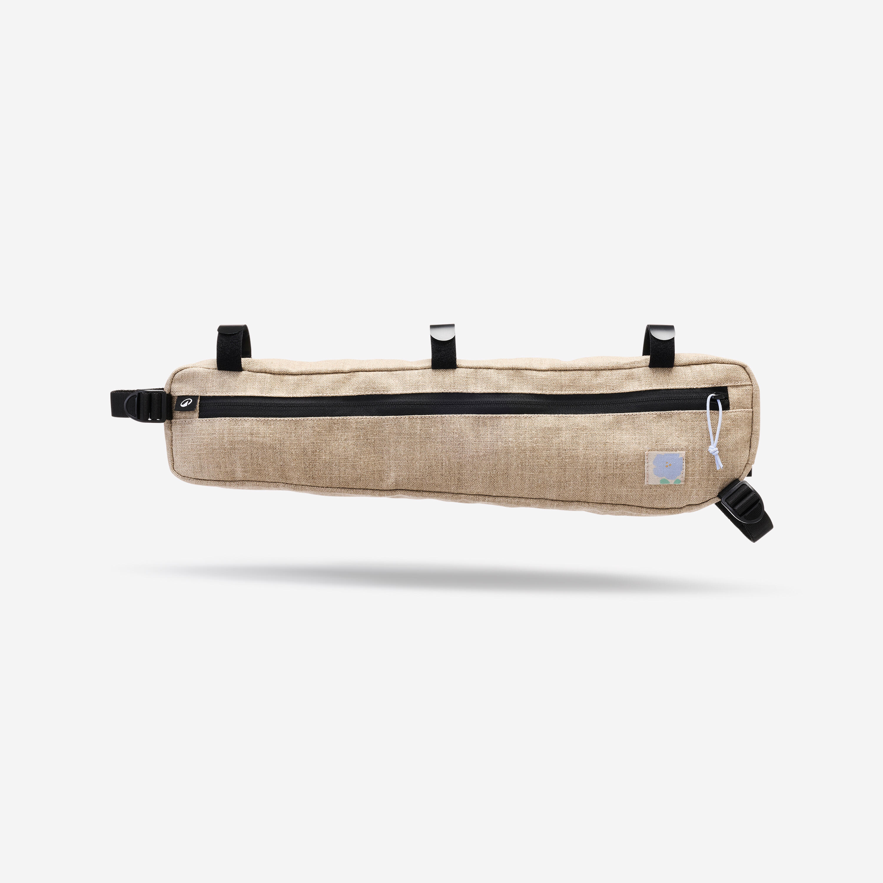 Torba rowerowa do bikepackingu Riverside na ramę Half-Frame 2,5 l lniana