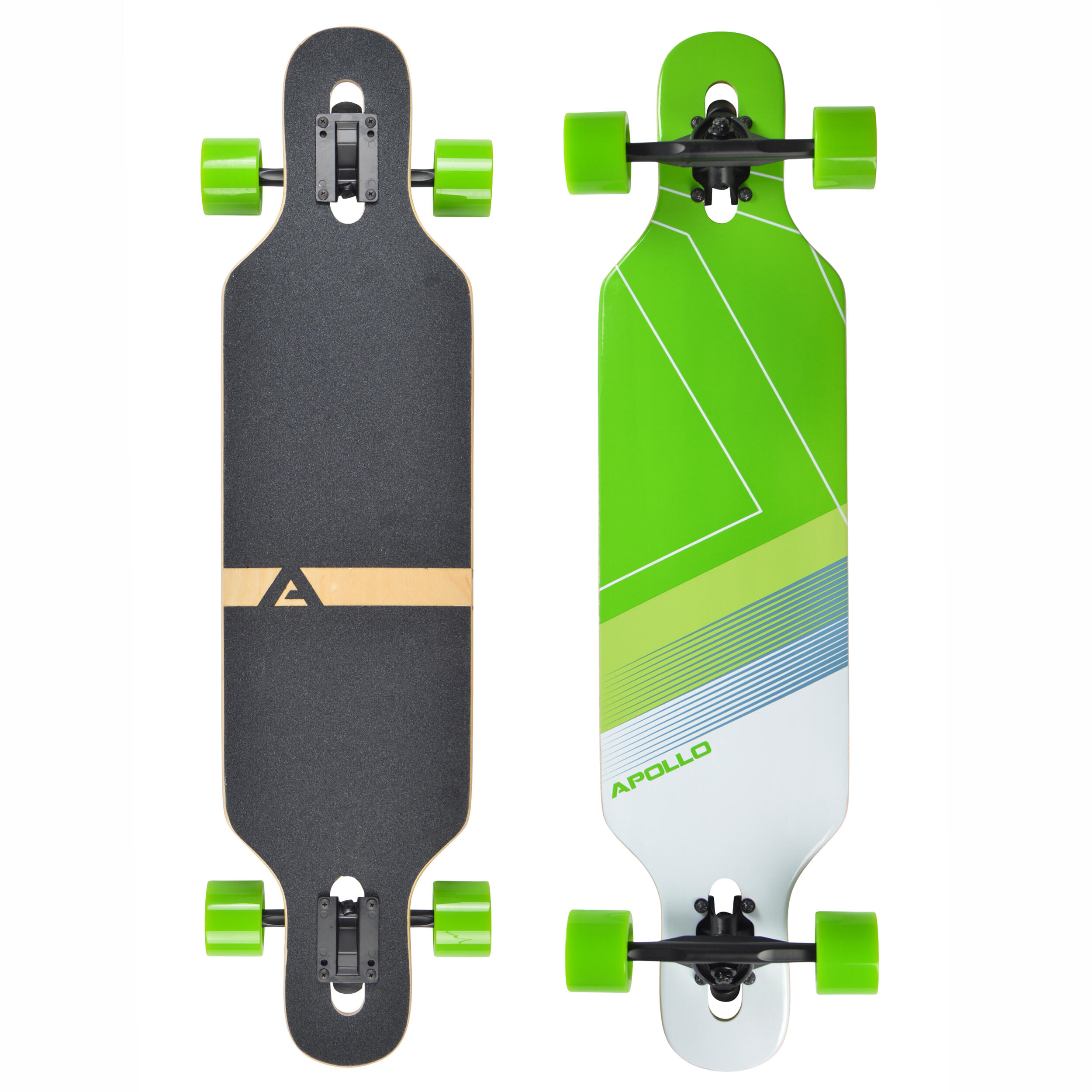 Longboard 36 – Deskorolka Bambusowa dla Nastolatków i Dorosłych ABEC-9 Flex 2