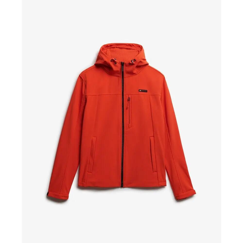 Kurtka z kapturem Superdry Soft Shell