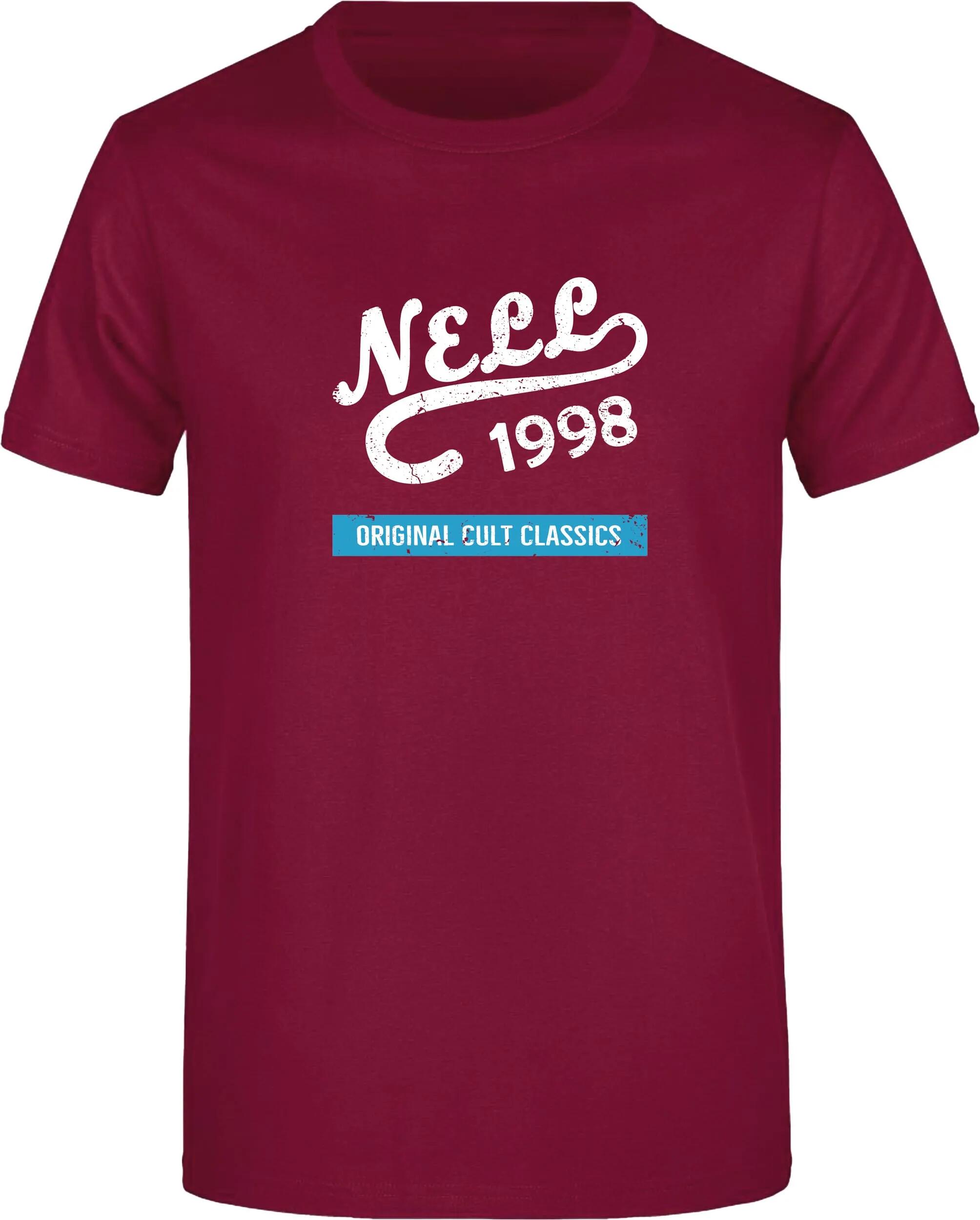 T-shirt męski Nell Alban Wine Red