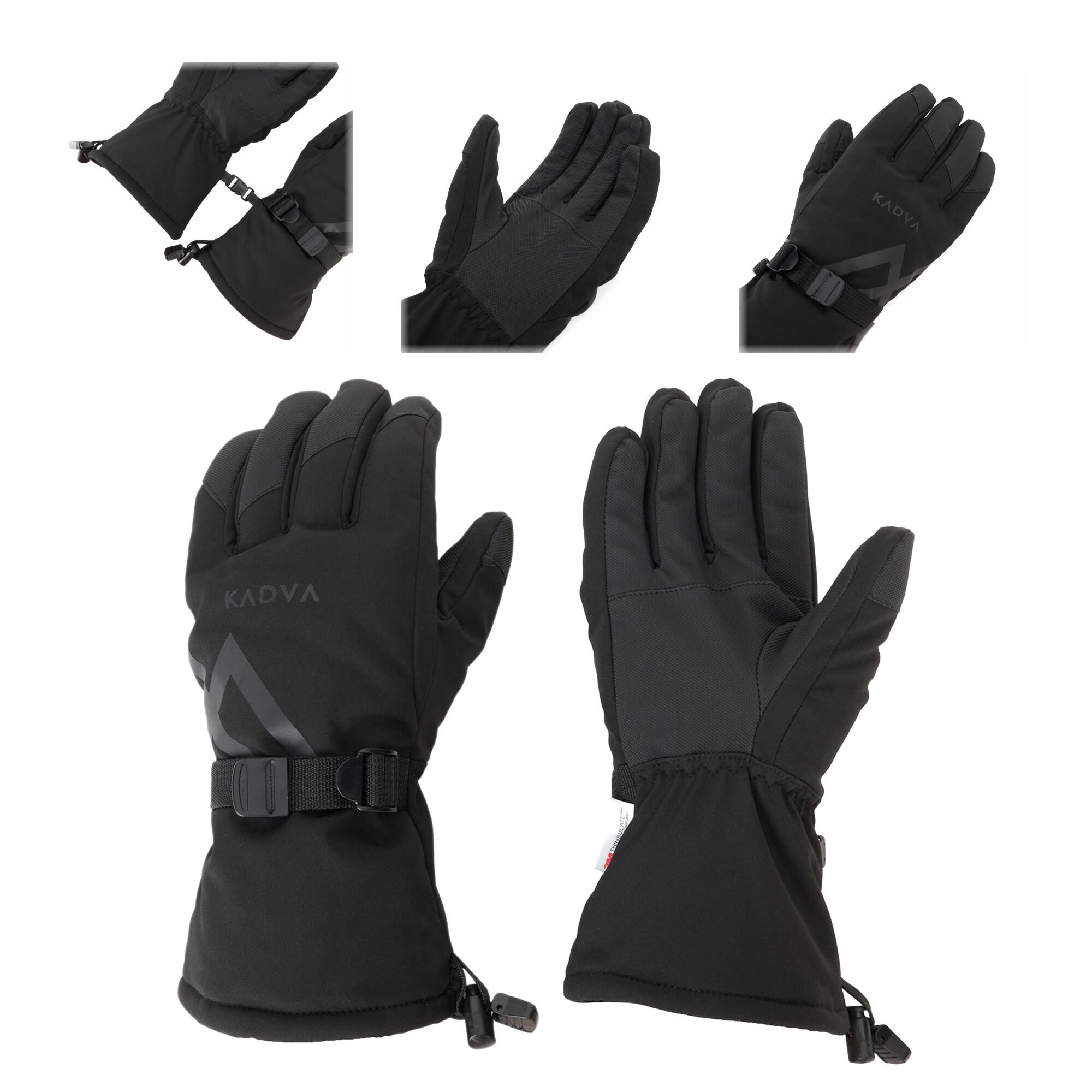 Rękawice narciarskie męskie KADVA Mountain Flow 3M Thinsulate