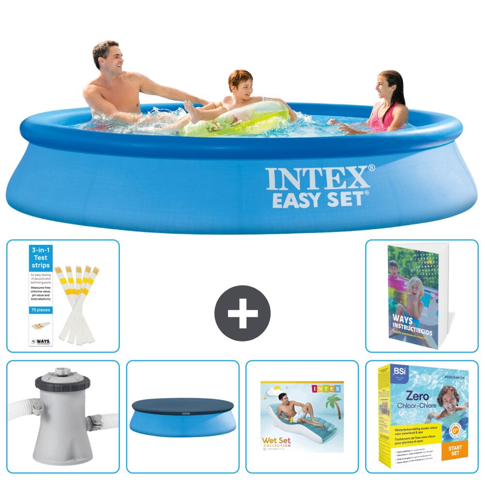 INTEX Basen Easy Set Okrągły - 305x61 cm - 7-częściowy S309