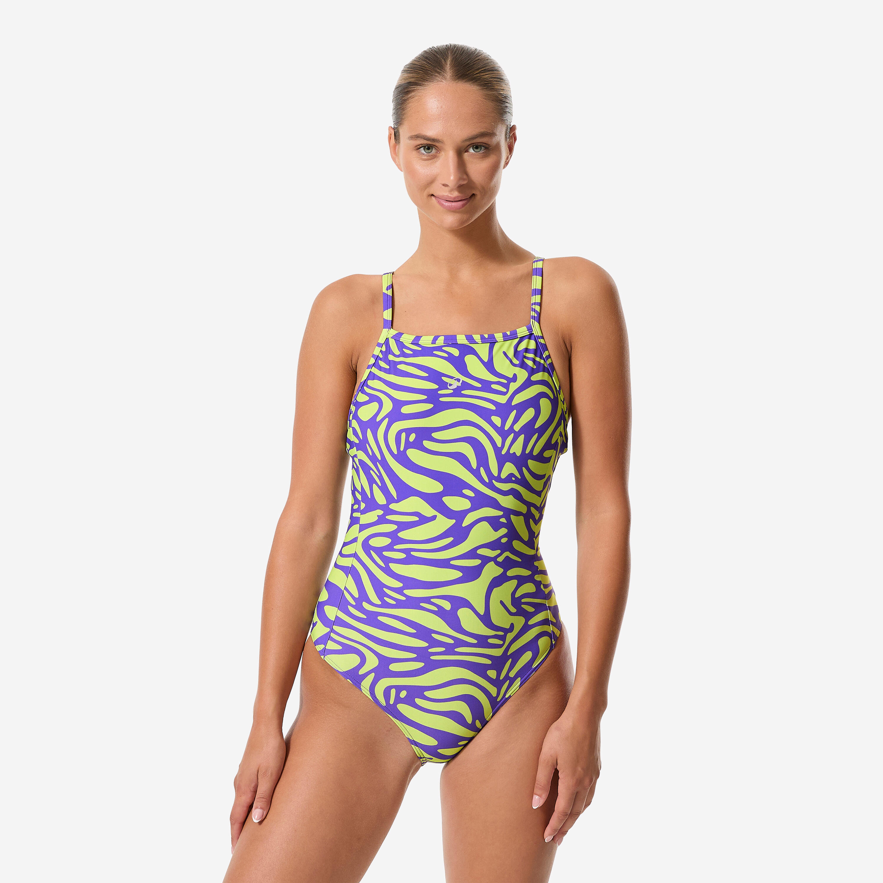 Strój jednoczęściowy pływacki damski Nabaiji Kamily Mimet