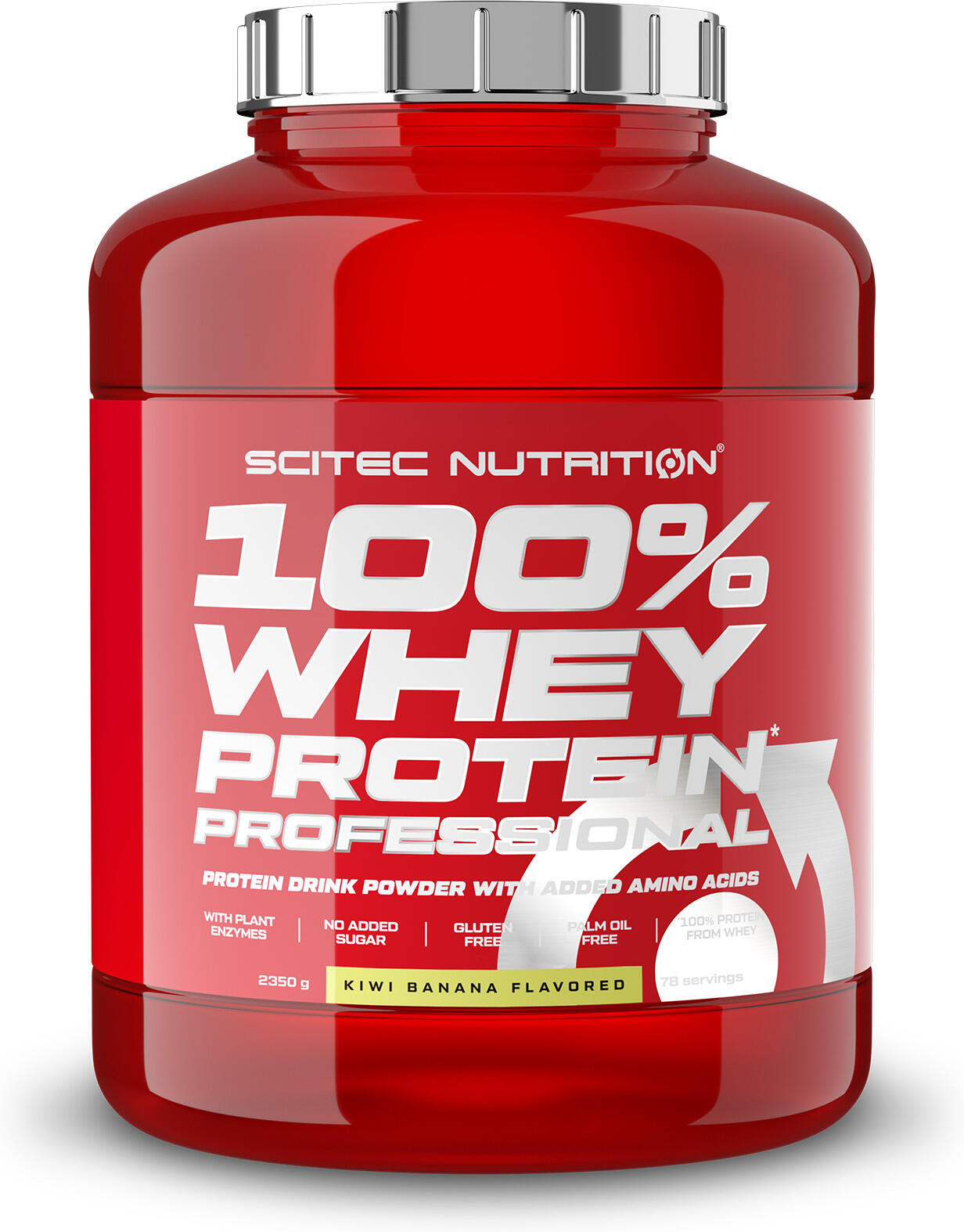 100% Whey Protein Professional - 2350 g Kiwi z bananem Scitec Nutrition