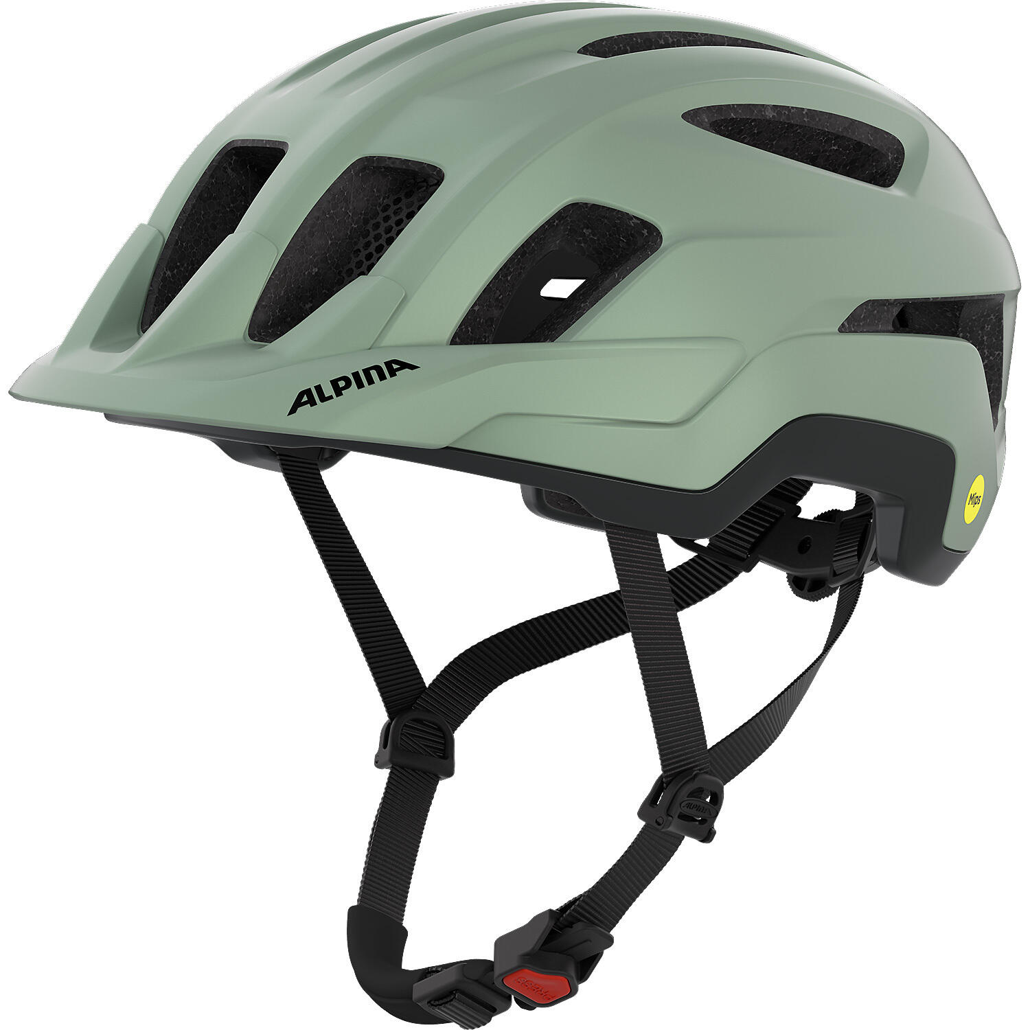 Kask Olympic Sportswear Alpina Sports Tour MIPS 59-61 matowy zielony