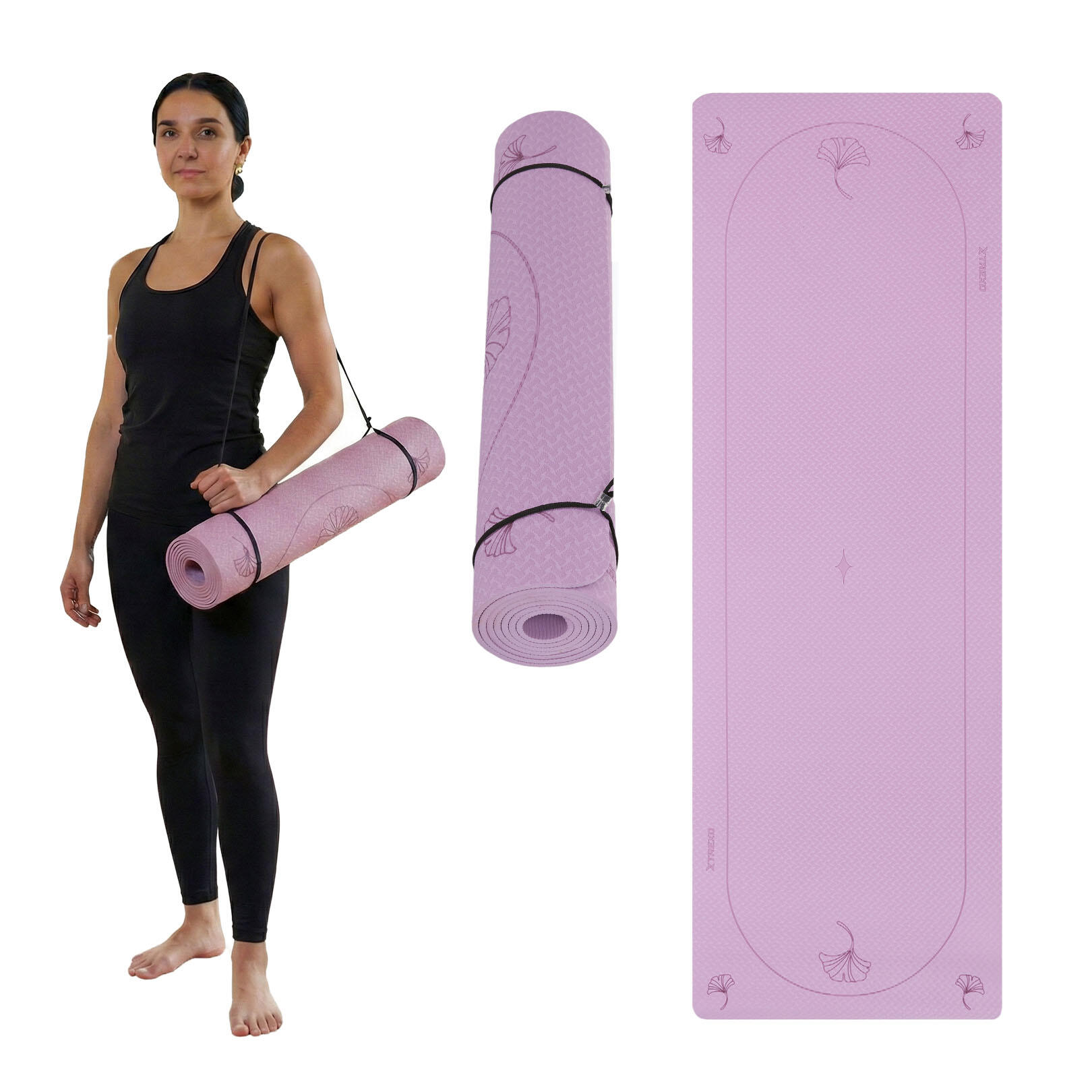 Mata do jogi XTREXO EcoGrip 6mm