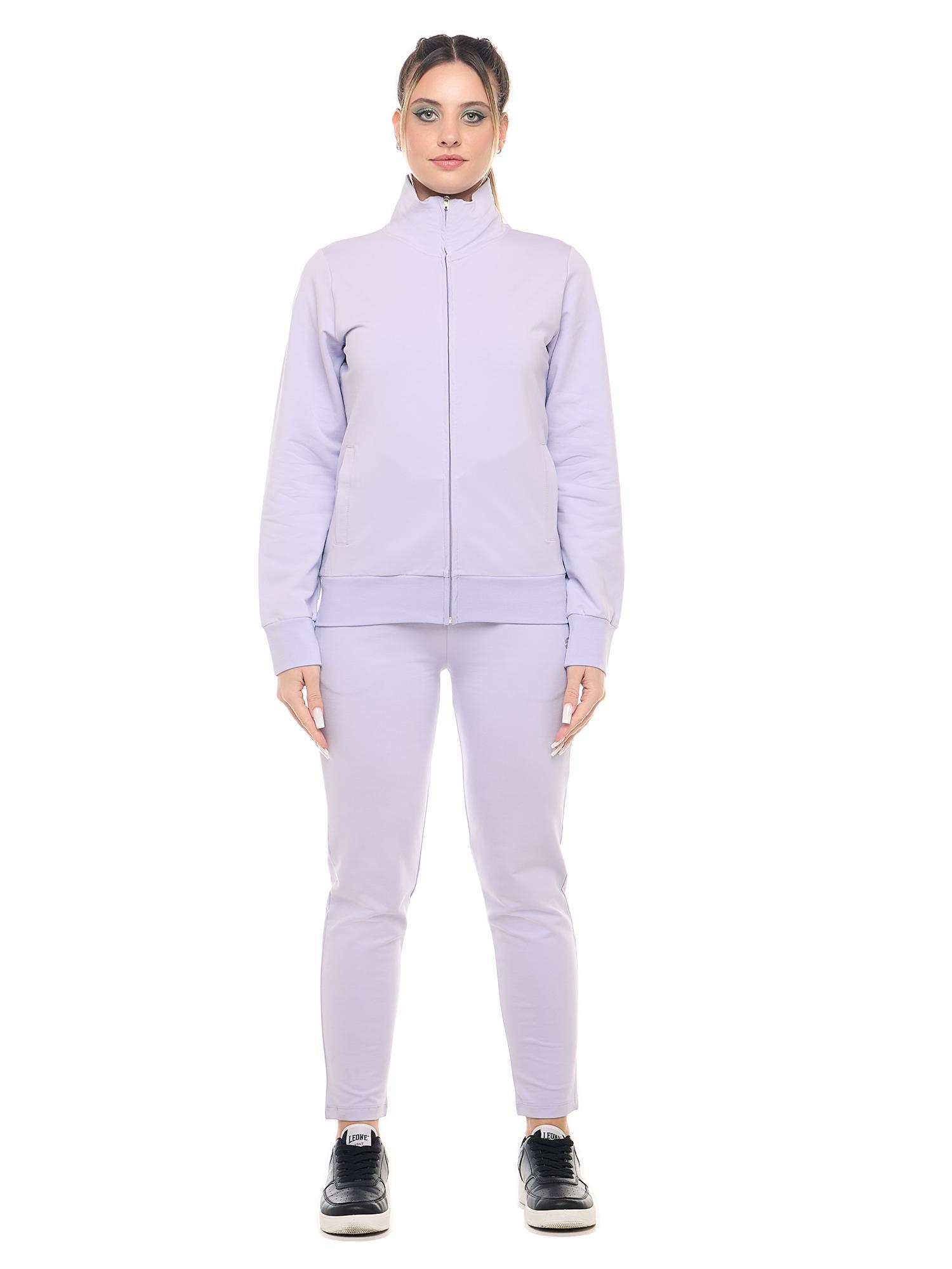 Bluzy damskie Leone Basic z kołnierzykiem zapinanym na zamek