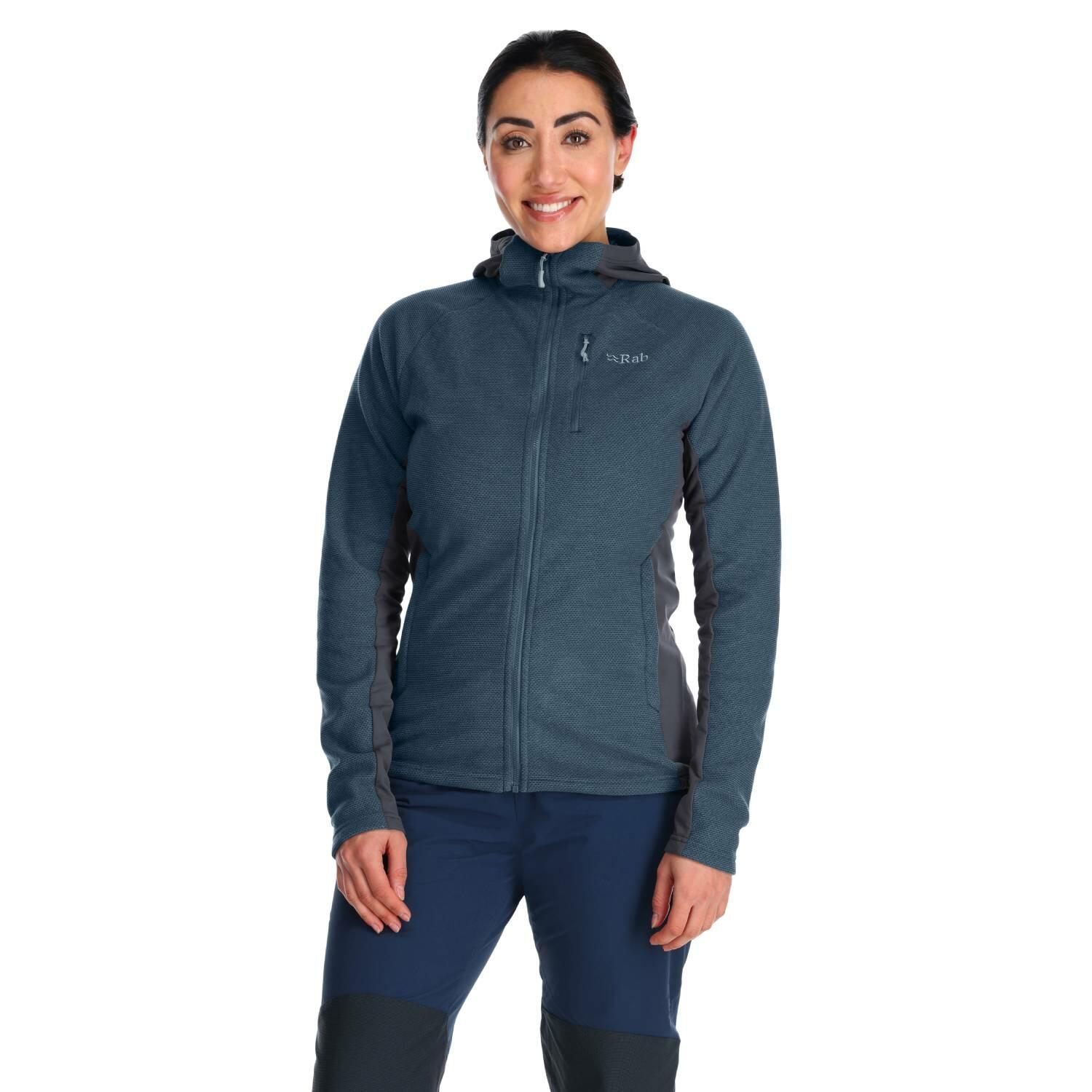 Bluza polarowa damska Rab Capacitor Hoody z kapturem