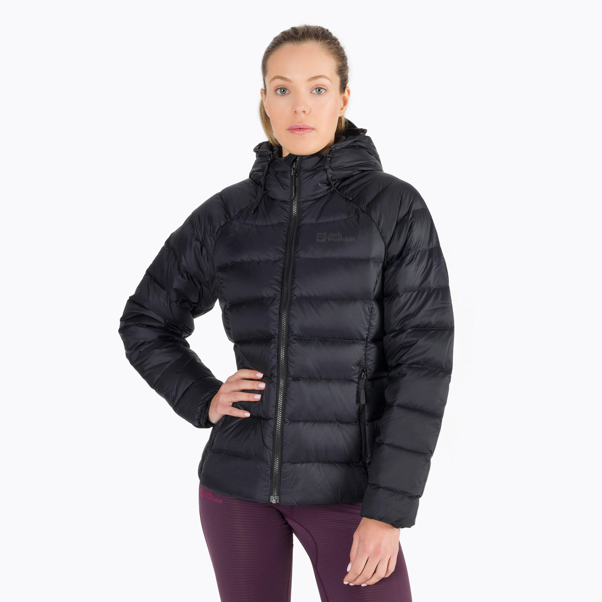 Kurtka puchowa damska Jack Wolfskin Nebelhorn Down Hoody