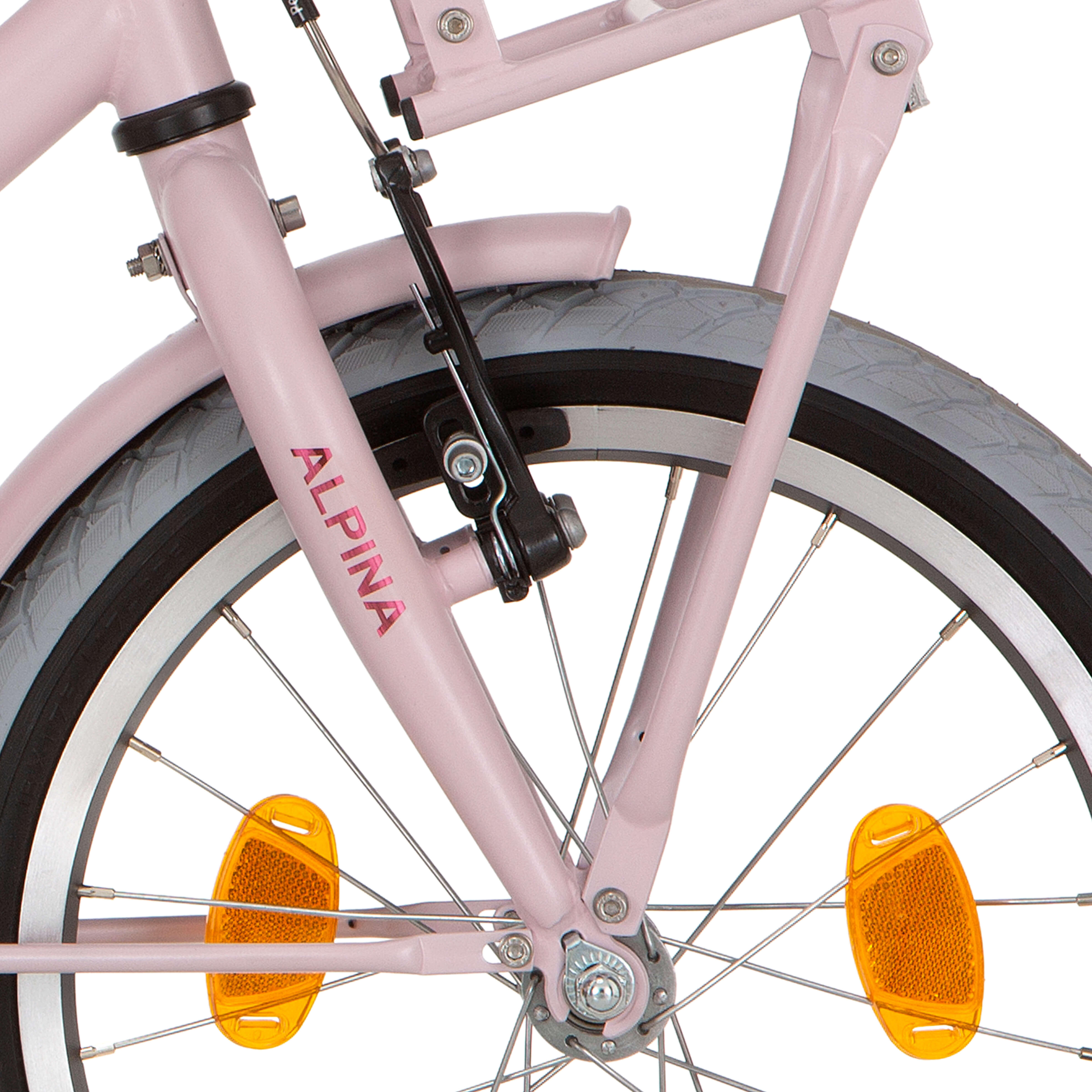 Widelec Alpina 18 Cargo M Pearl Pink matowy