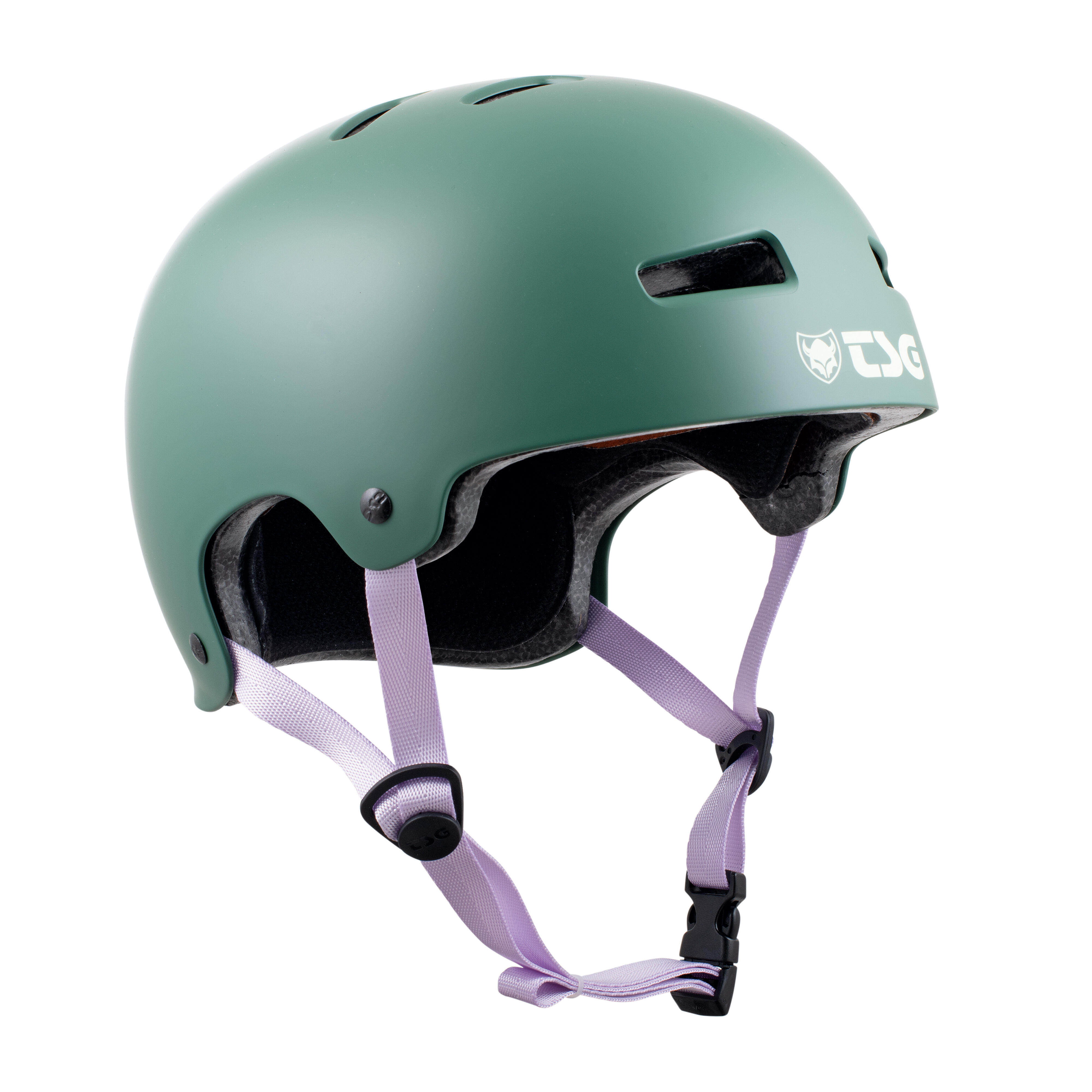 Kask - Evolution Solid - Satynowa zieleń - Rozmiar XXS/XS -