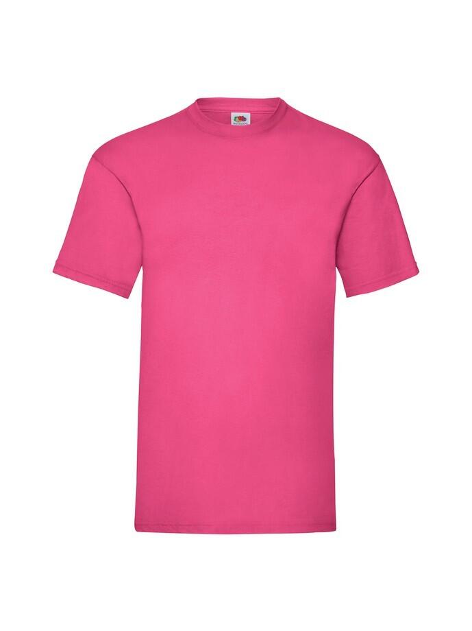 T-shirt Fruit Of The Loom Valueweight Adult Fucsia